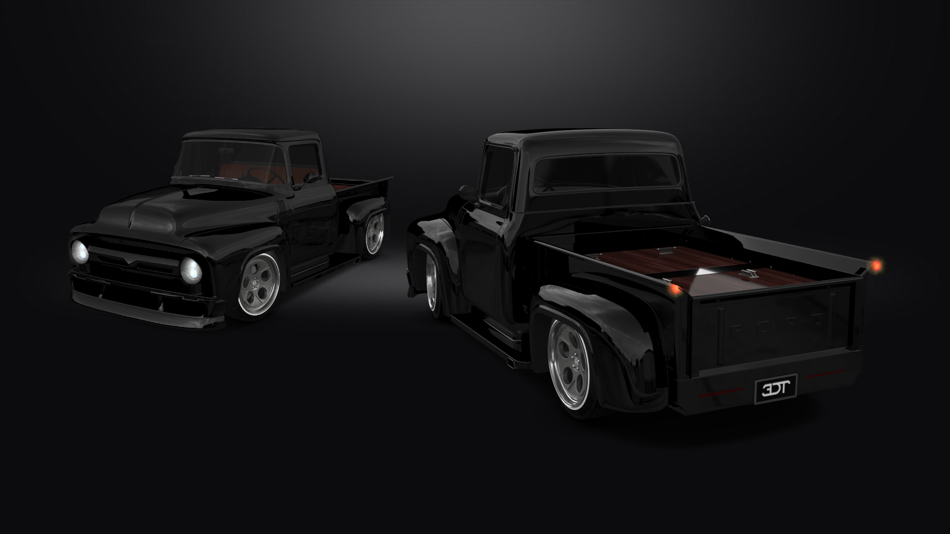 Ford F-100 2 Door truck 1956