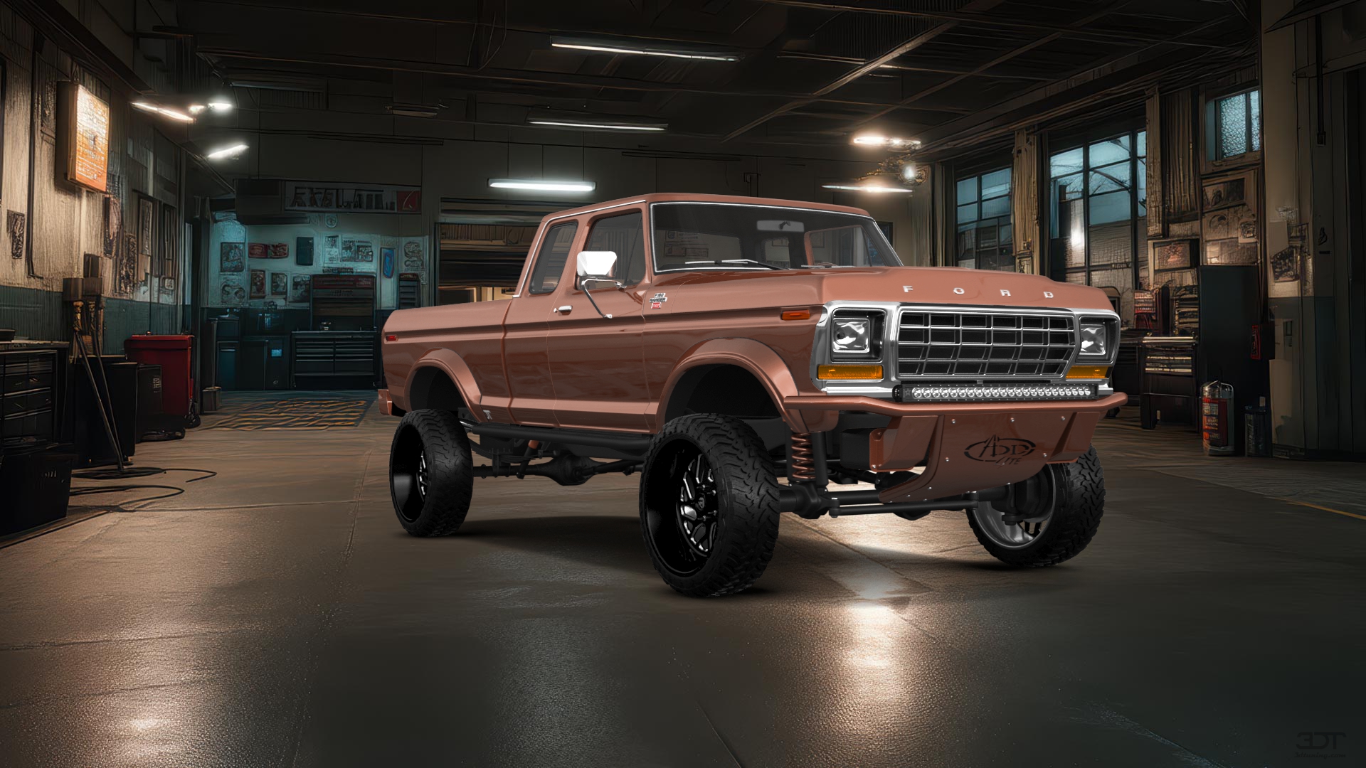 Ford F-150 SuperCab 2 Door pickup truck 1978 tuning