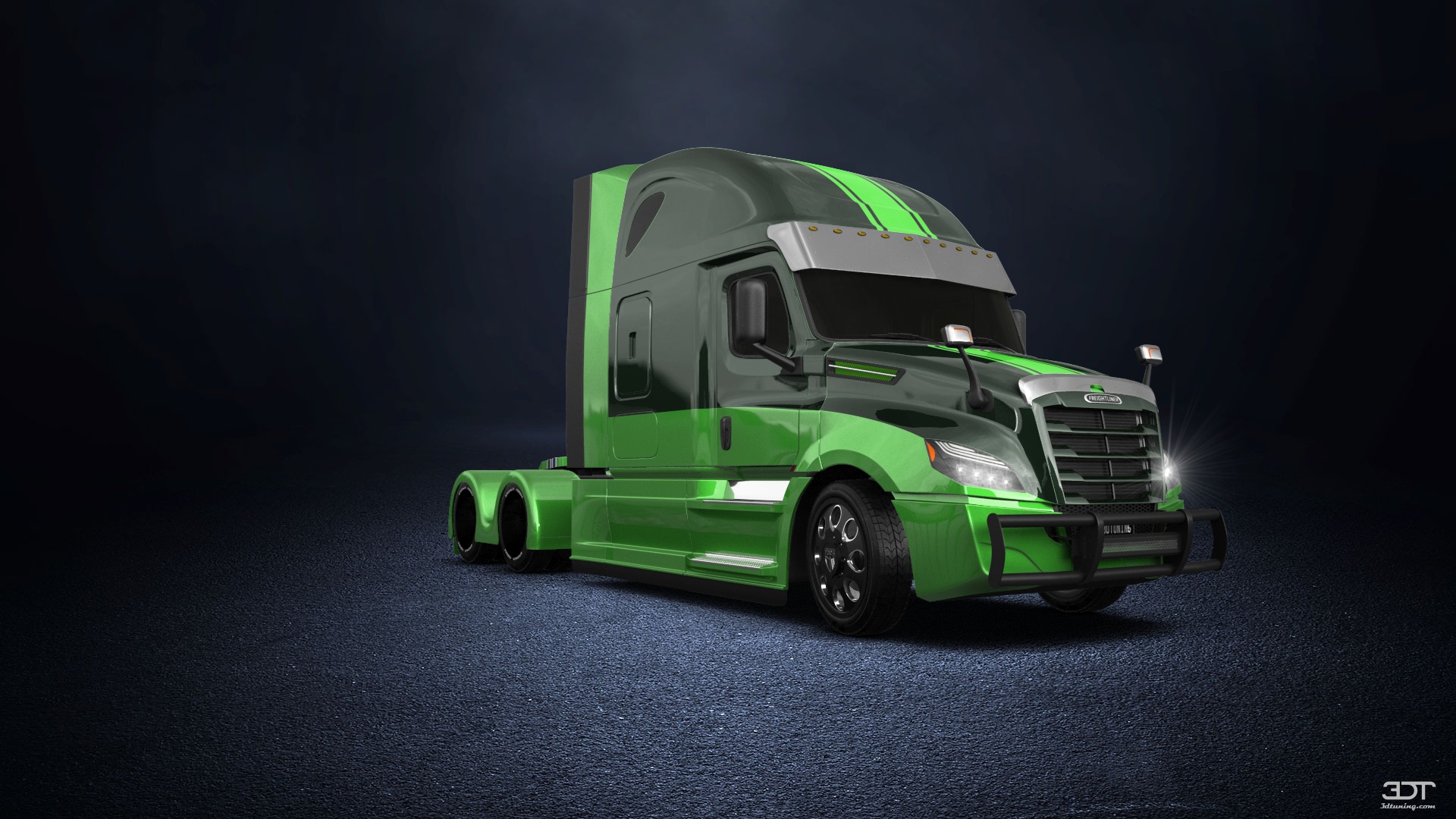 Freightliner Cascadia Sleeper Cab Truck 2018 tuning