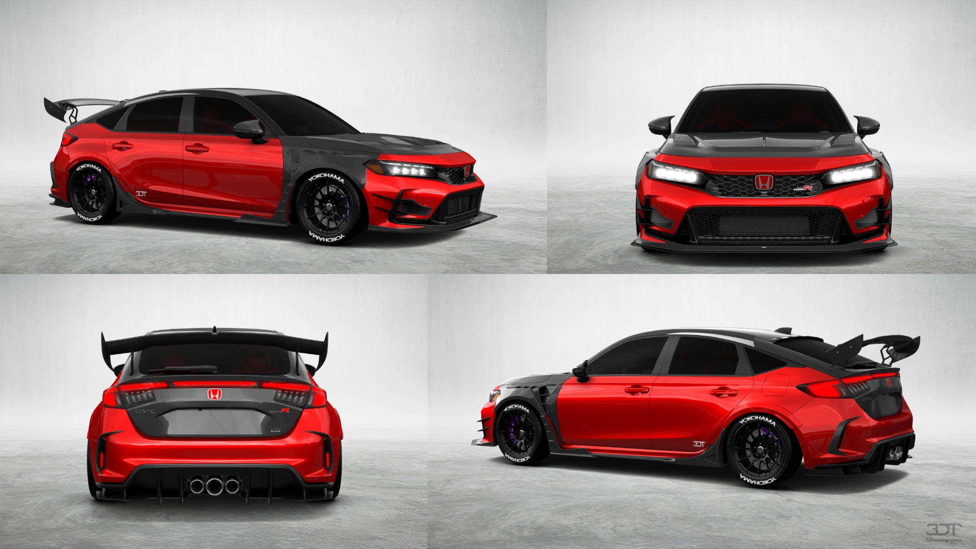 Honda Civic Type R 5 Door Liftback 2022 tuning