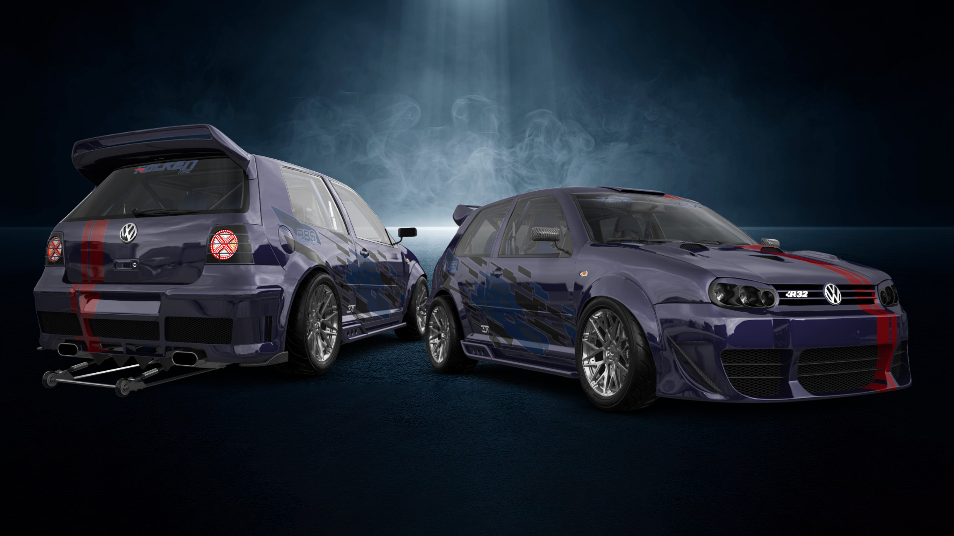 Volkswagen Golf 4 (mk4) 3 Door Hatchback 1997 tuning