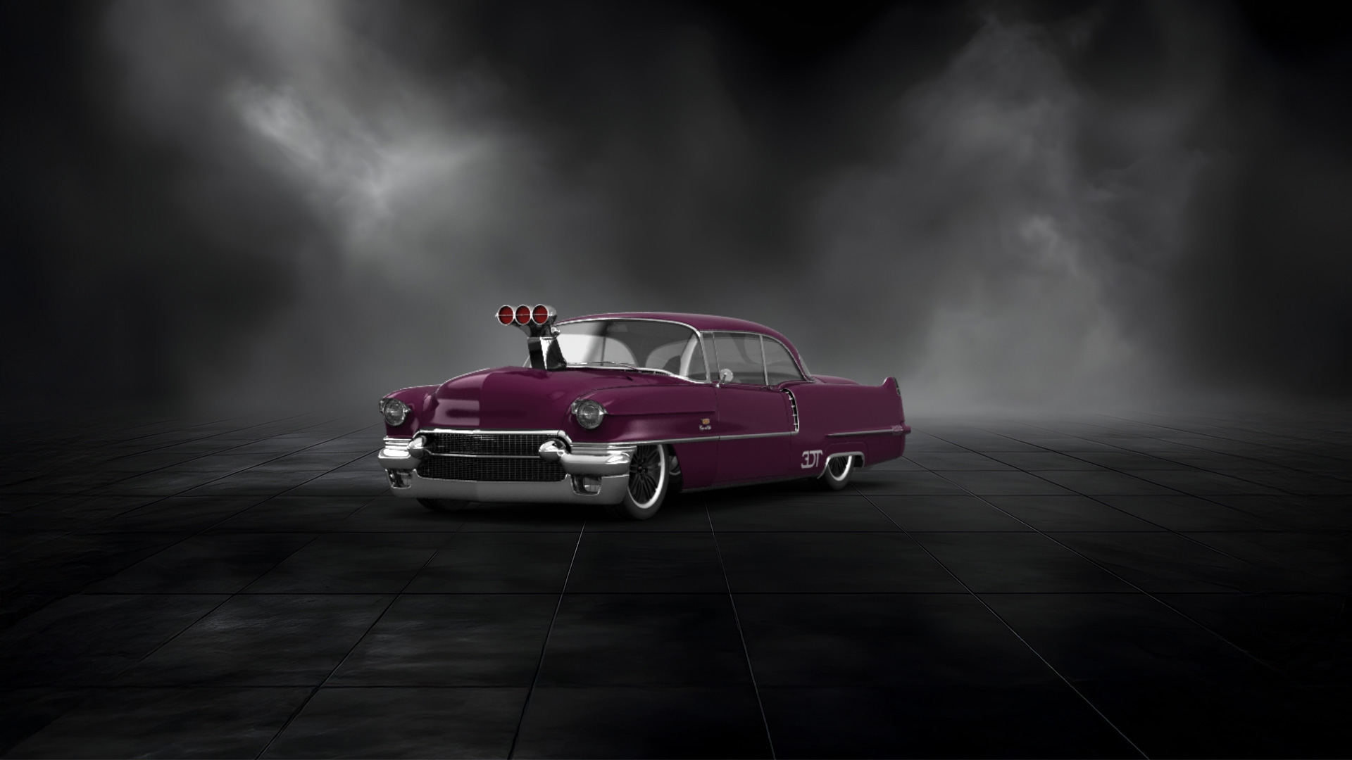 Cadillac De Ville Coupe 1956 tuning