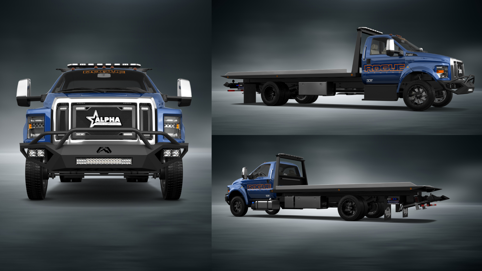Ford F-650 Tow Truck Pickup 2016 tuning