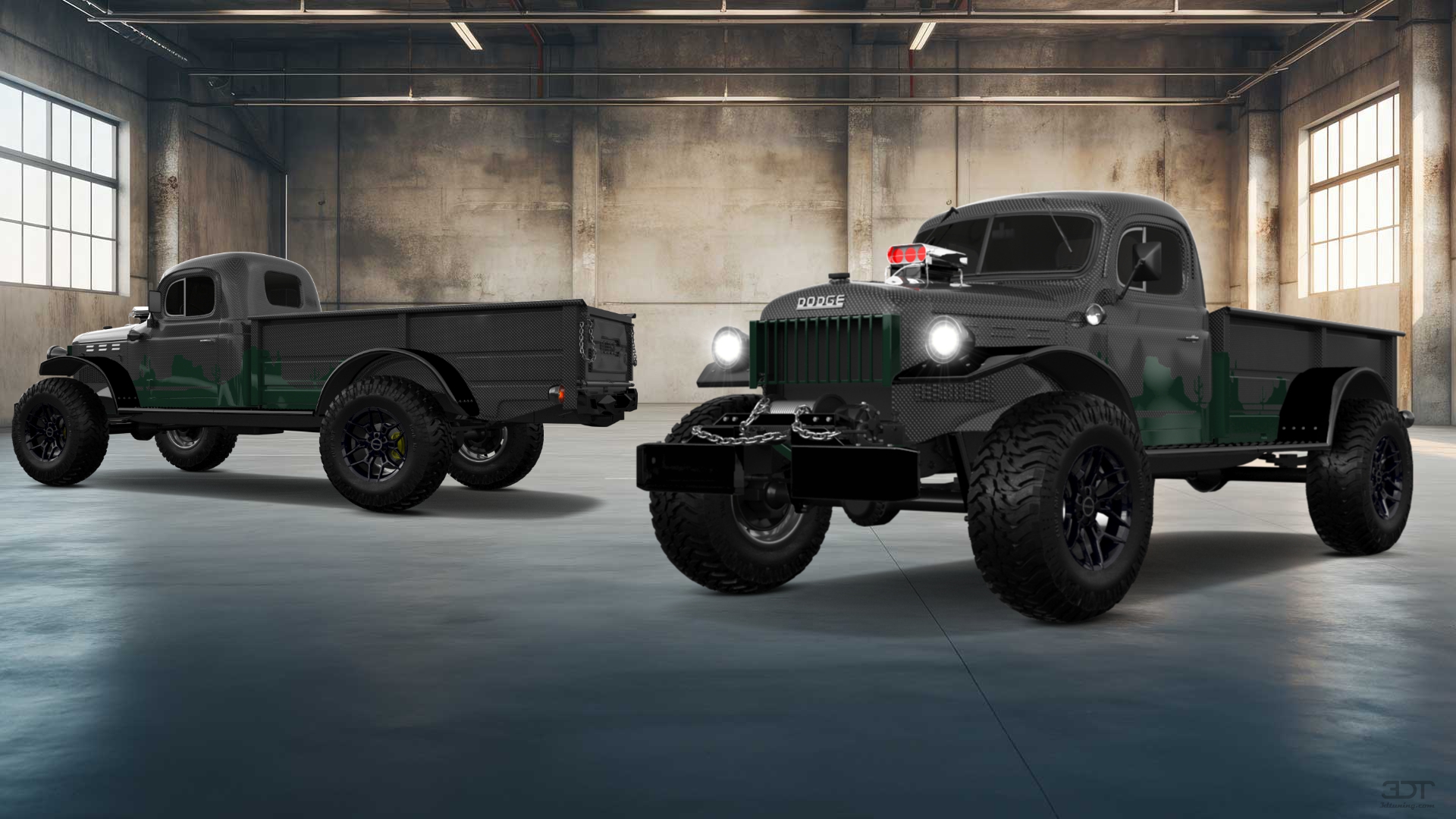Dark Power Wagon '45 2500 HP