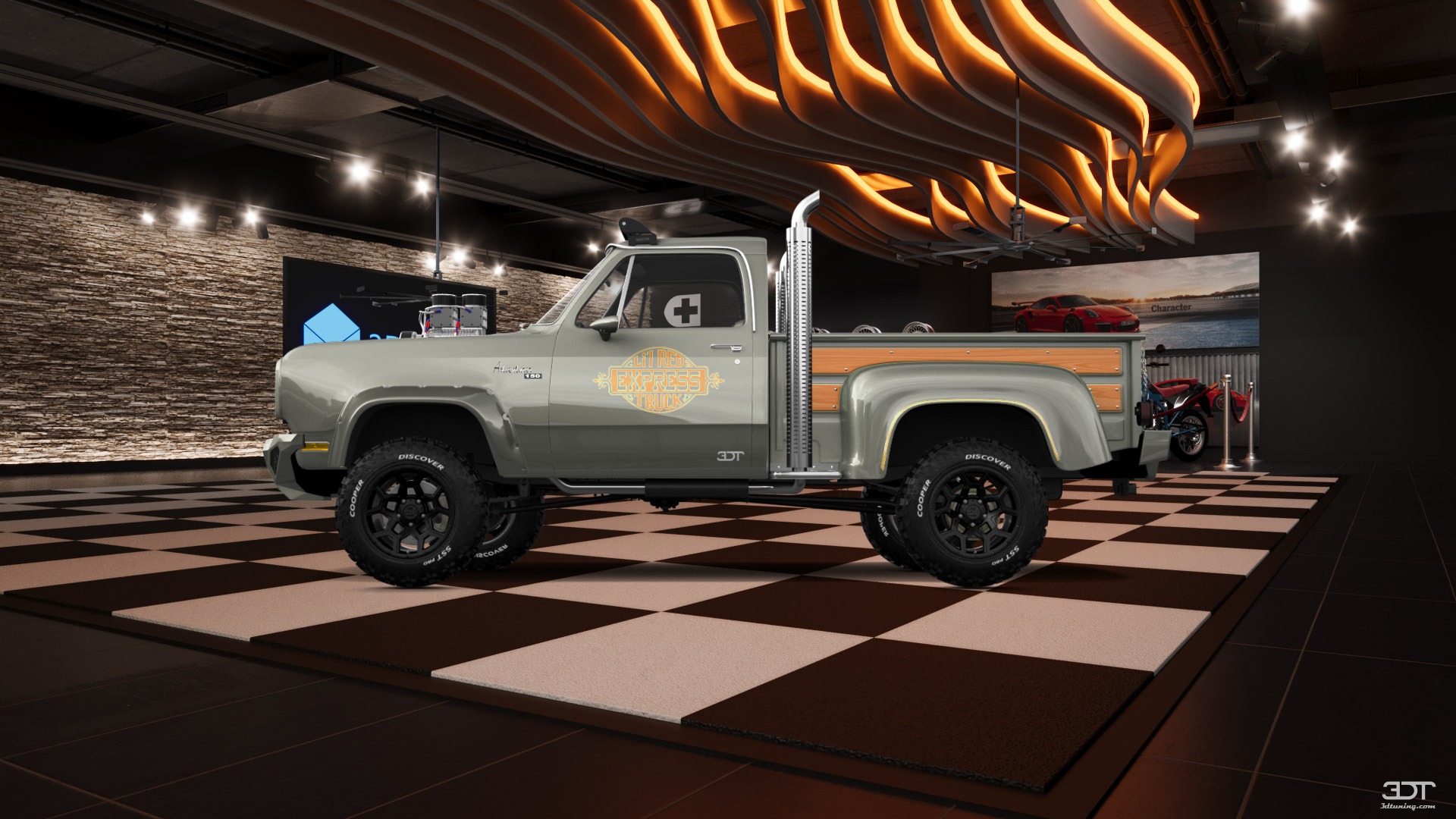 Dodge Lil Red Express 2 Door pickup truck 1978