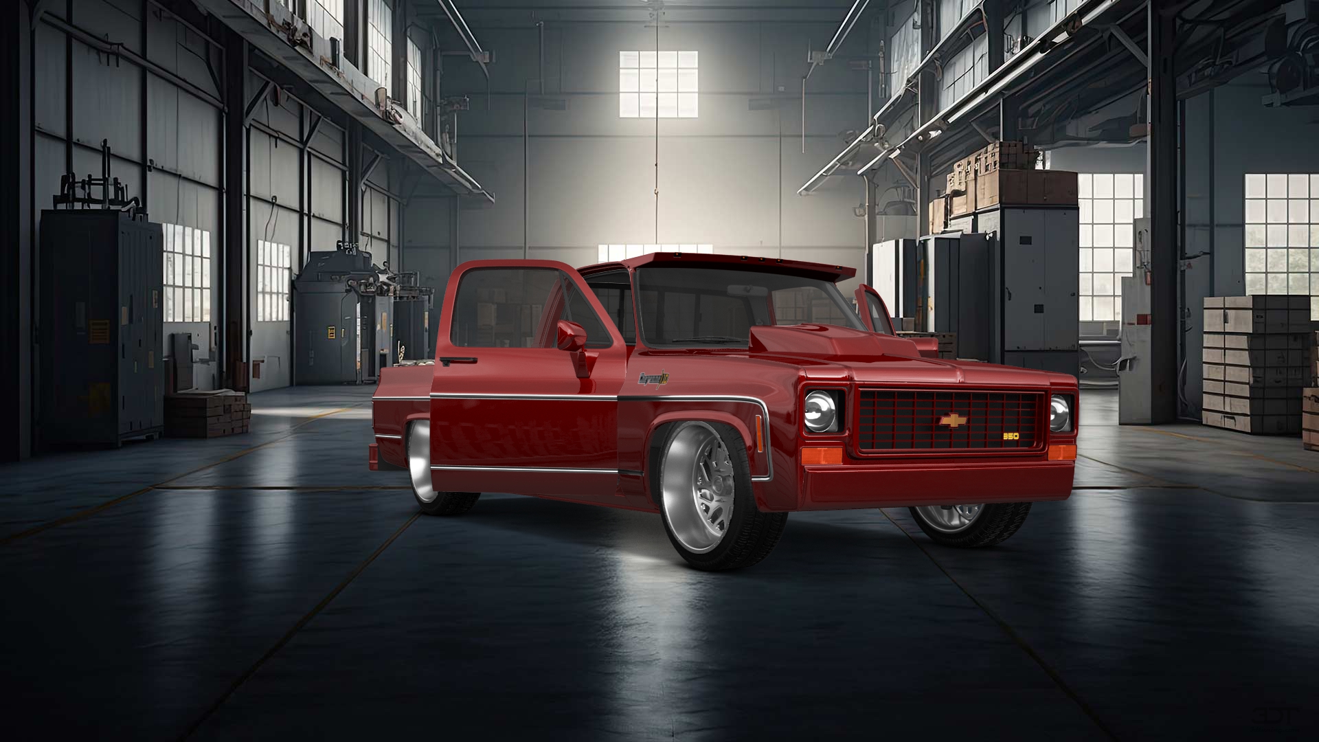 Chevrolet Silverado C-10 2 Door pickup truck 1973 tuning