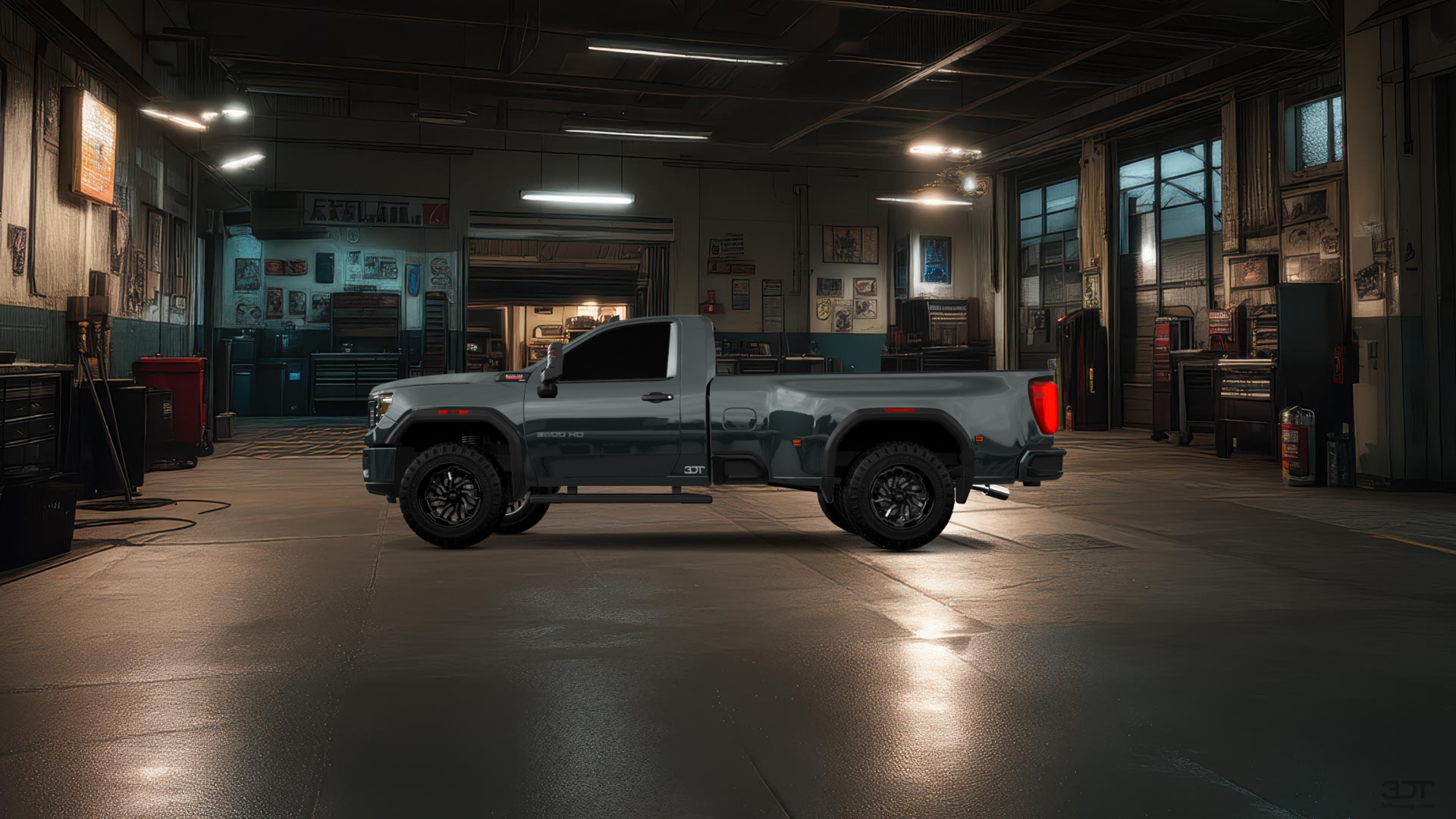 GMC Sierra 3500 HD 2 Door pickup truck 2020 tuning