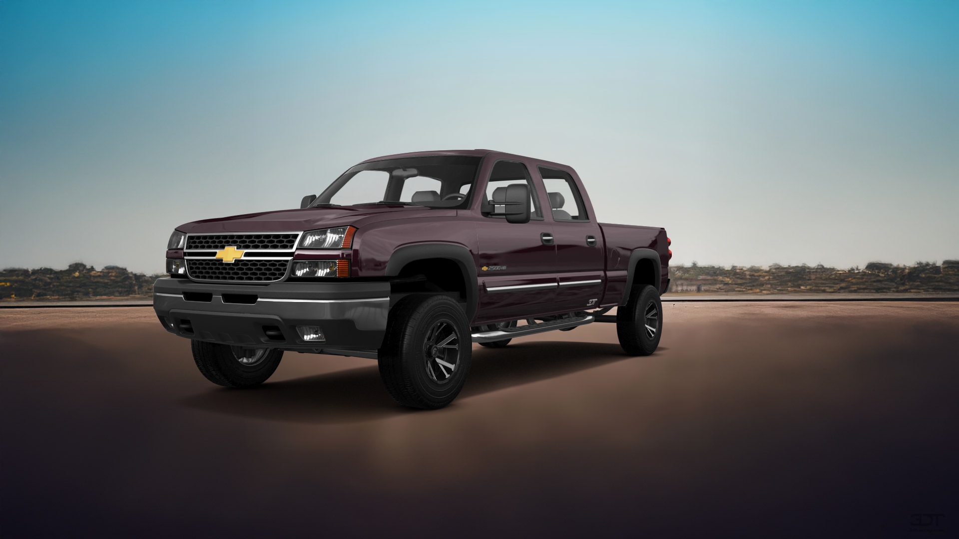 Chevrolet Silverado 2500 HD Long Box 4 Door pickup truck 2002 tuning