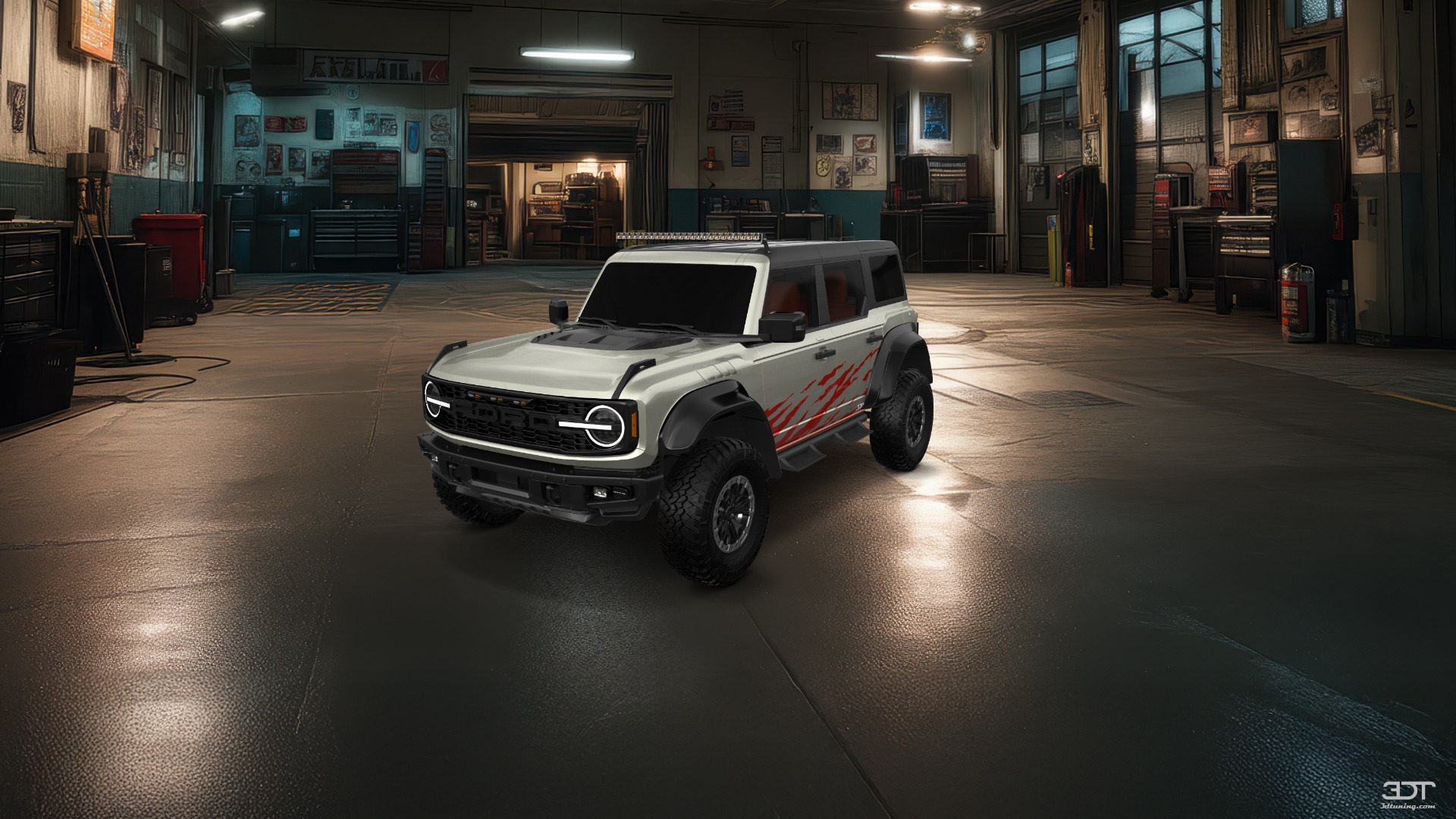 Ford Bronco Raptor 4 Door pickup truck 2022 tuning