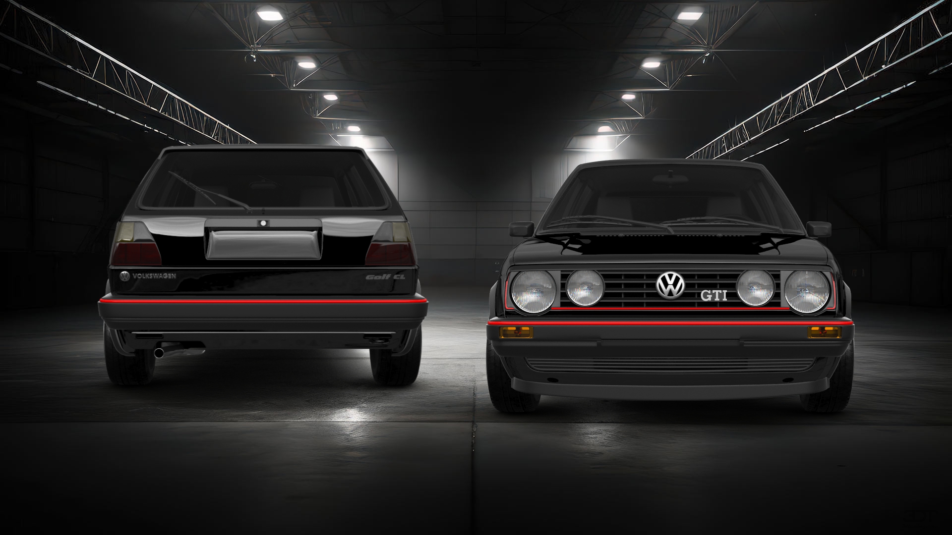 Volkswagen Golf Mk2 5 Door Hatchback 1983 tuning