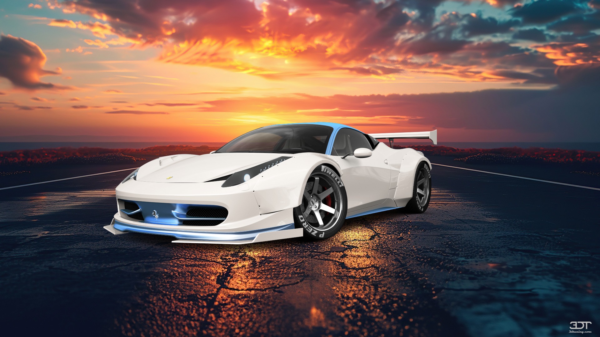 Ferrari 458 Italia 2 door spider 2010 tuning