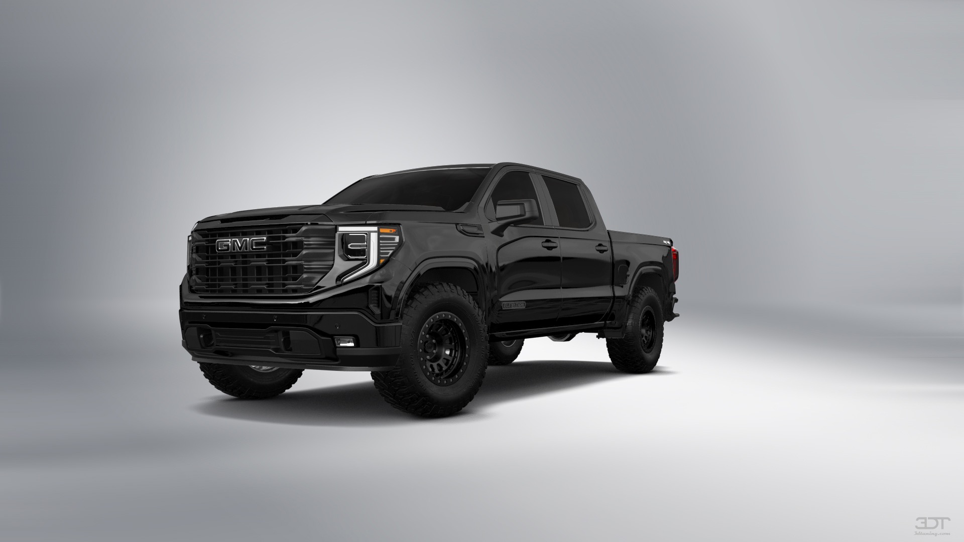 GMC Sierra 1500 Crew Cab 5.8 ft box 4 Door pickup truck 2023 tuning