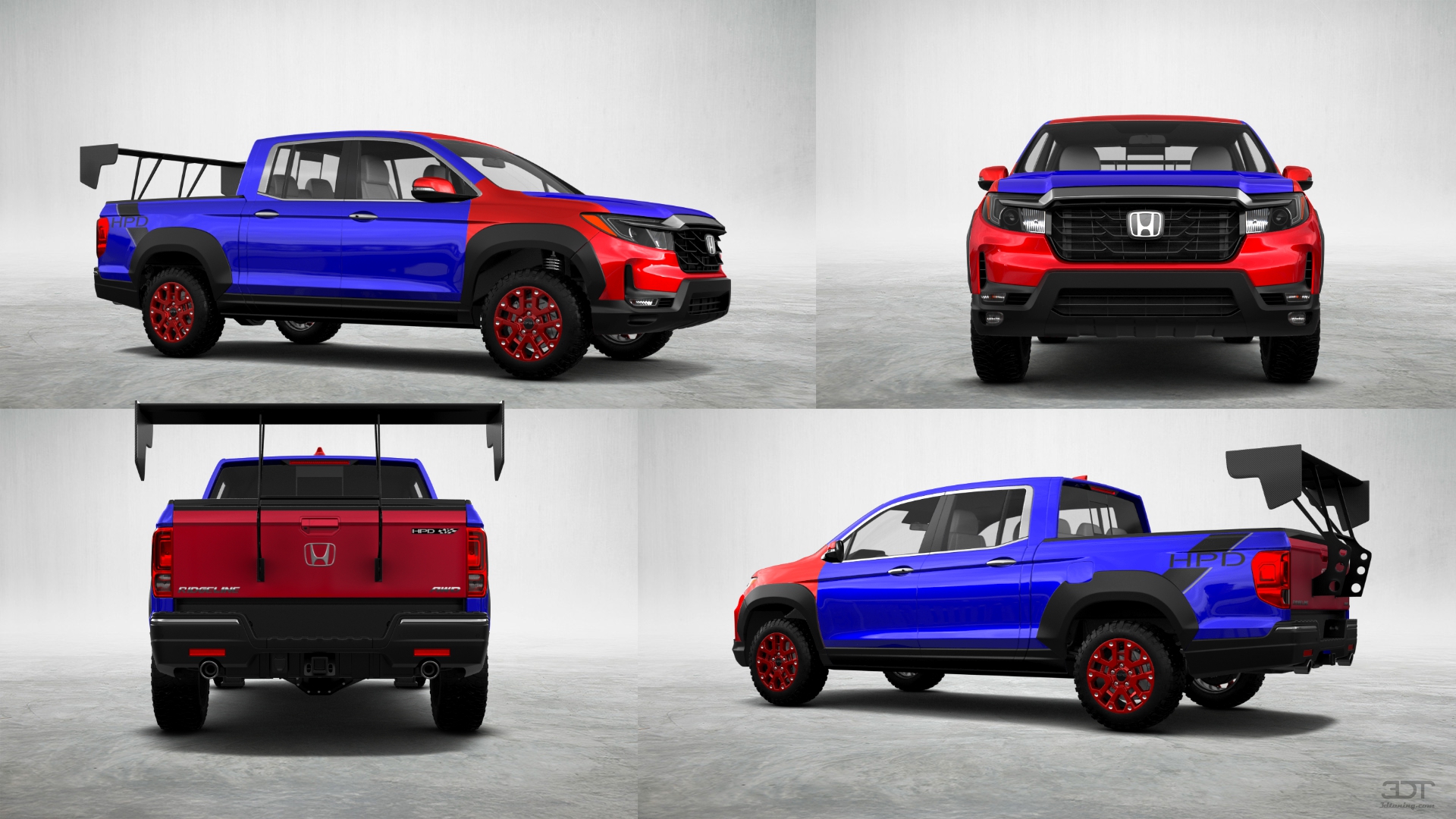 Honda Ridgeline 4 Door pickup truck 2021 tuning