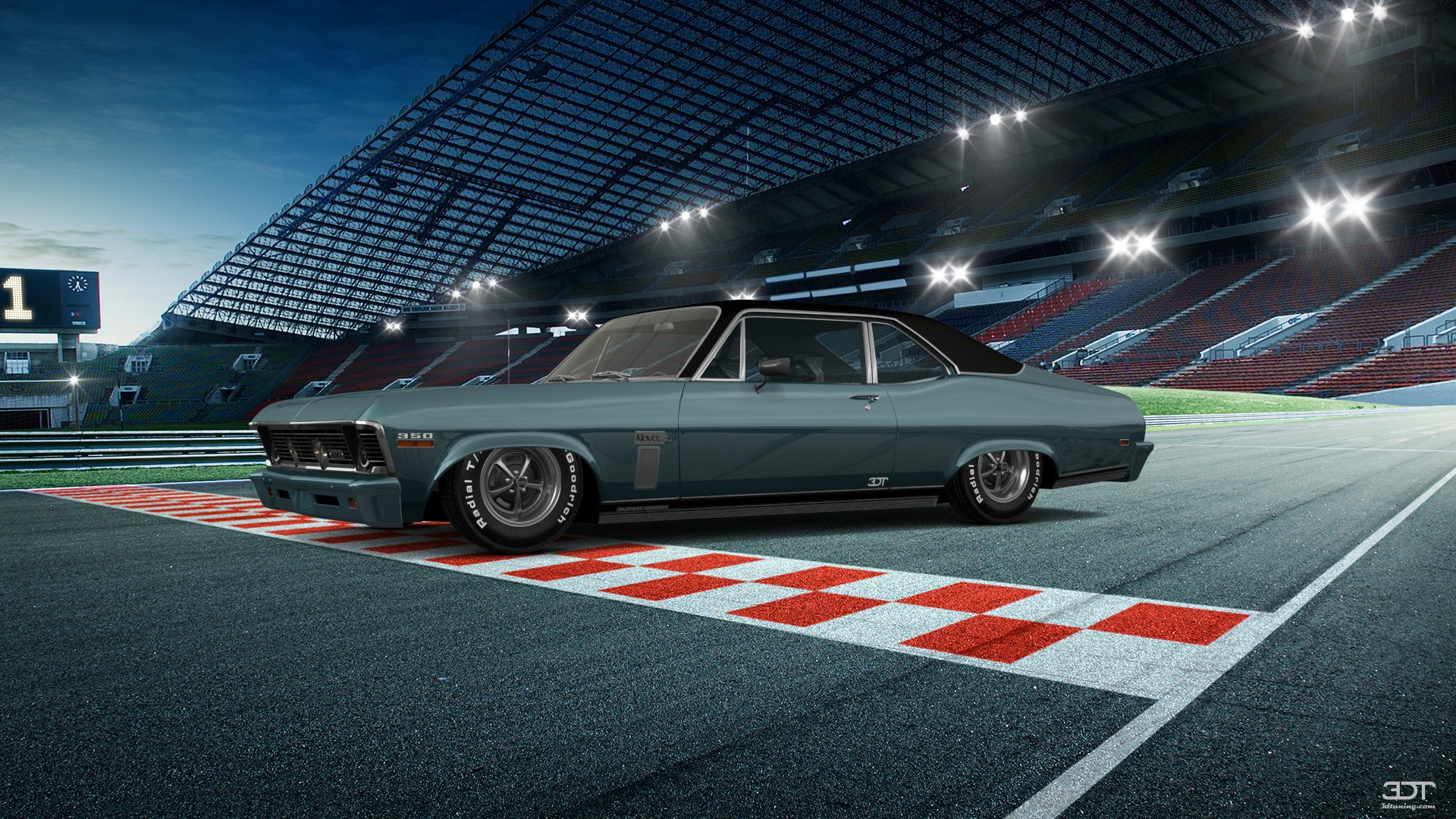 Tuning Chevrolet Chevy II Nova 2 Door Coupe 1968
