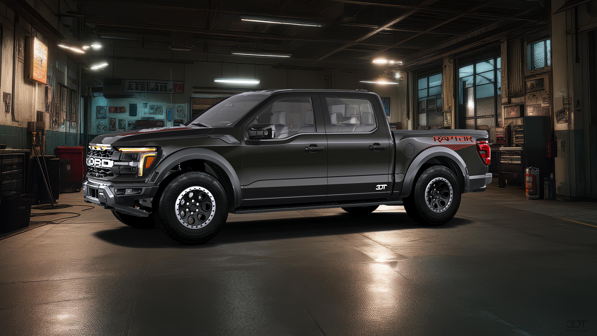 Ford F-150 Raptor 4 Door pickup truck 2024 tuning