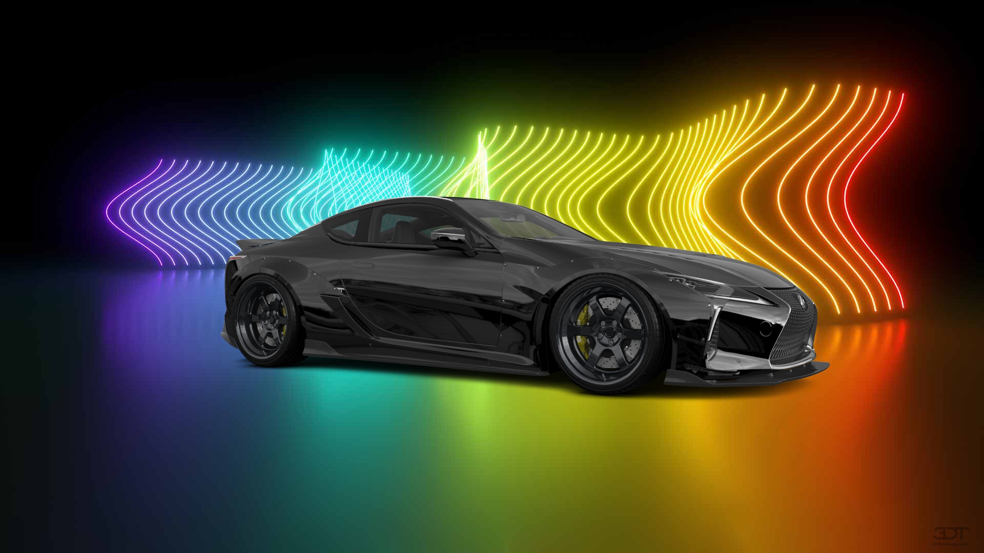 Lexus LC500 2 door fastback coupe 2017 tuning