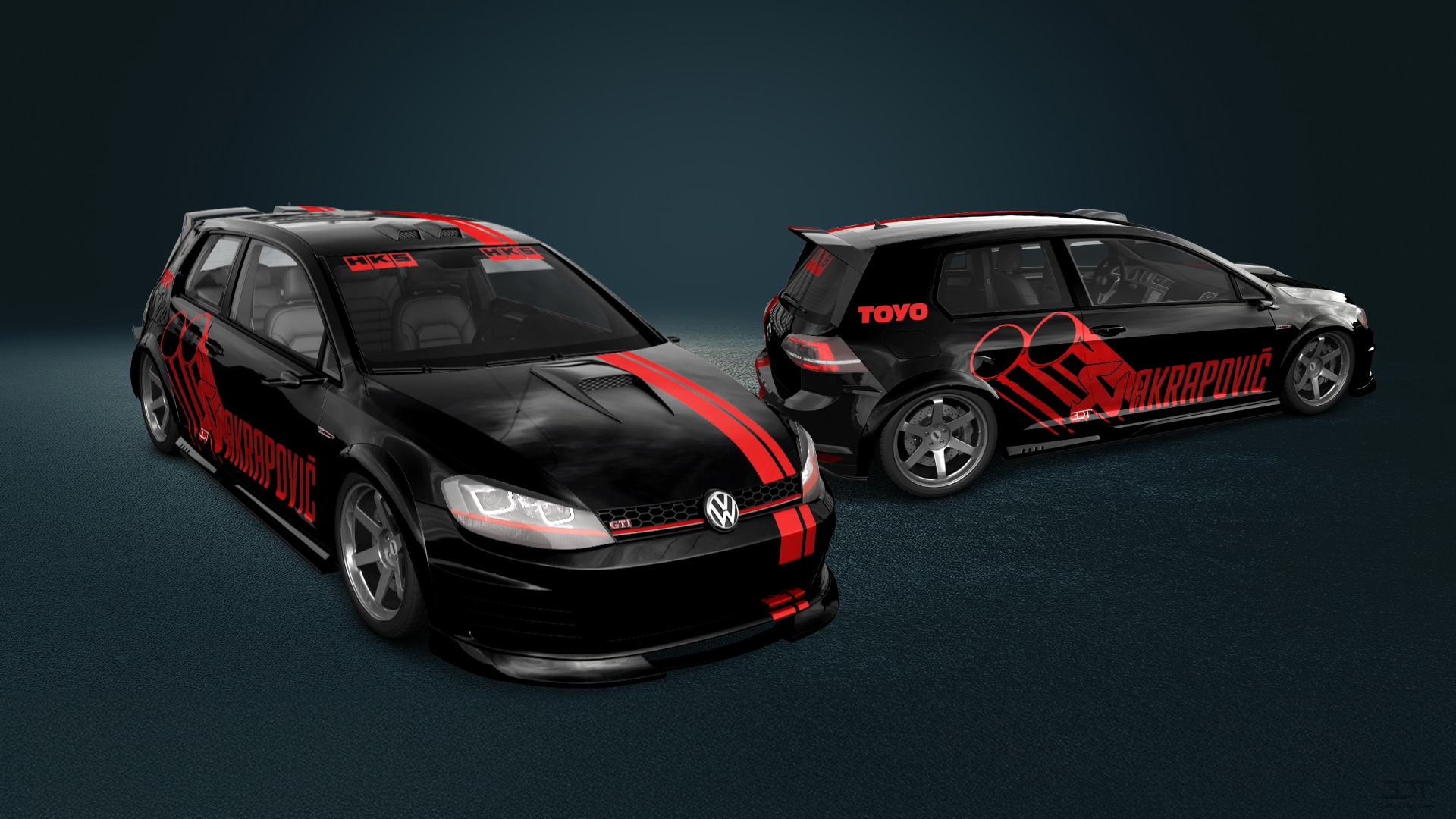 Volkswagen Golf 7 3 Door Hatchback 2013 tuning