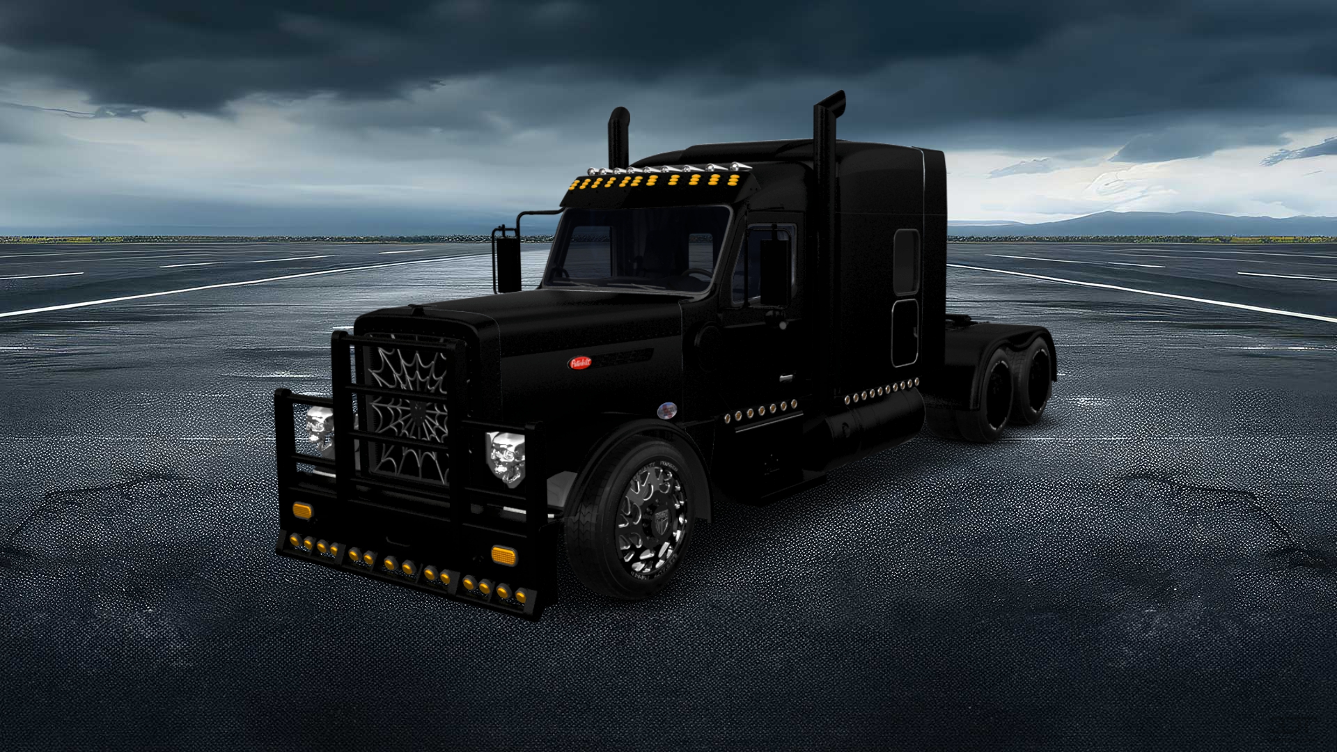 Peterbilt 589 Sleeper Cab Truck 2024 tuning