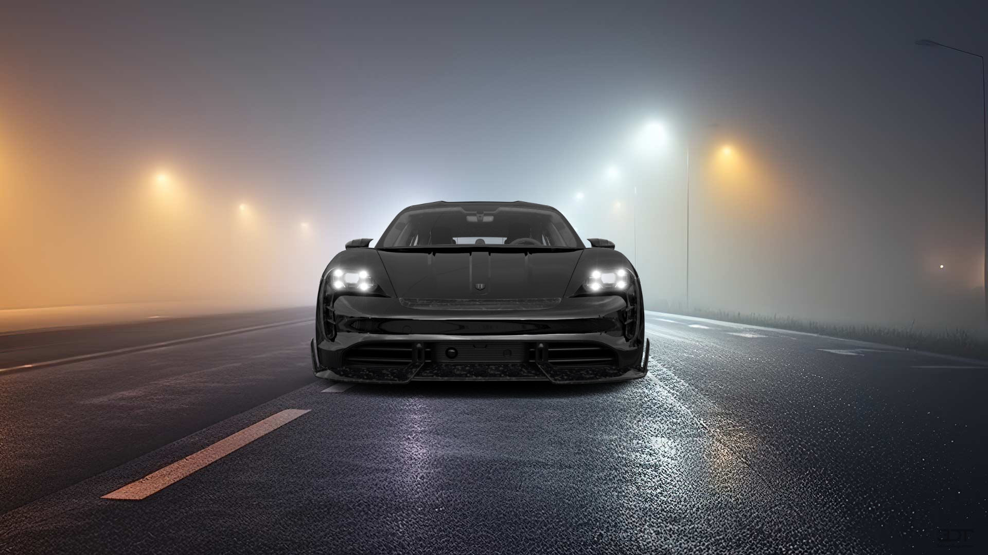 Porsche Taycan Sport Turismo Shooting Brake 2019 tuning