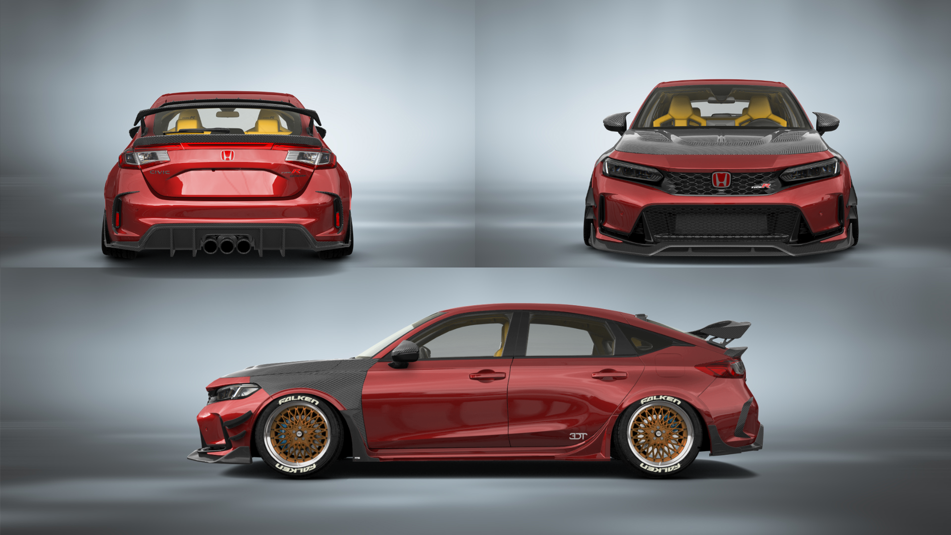 Honda Civic Type R 5 Door Liftback 2022 tuning