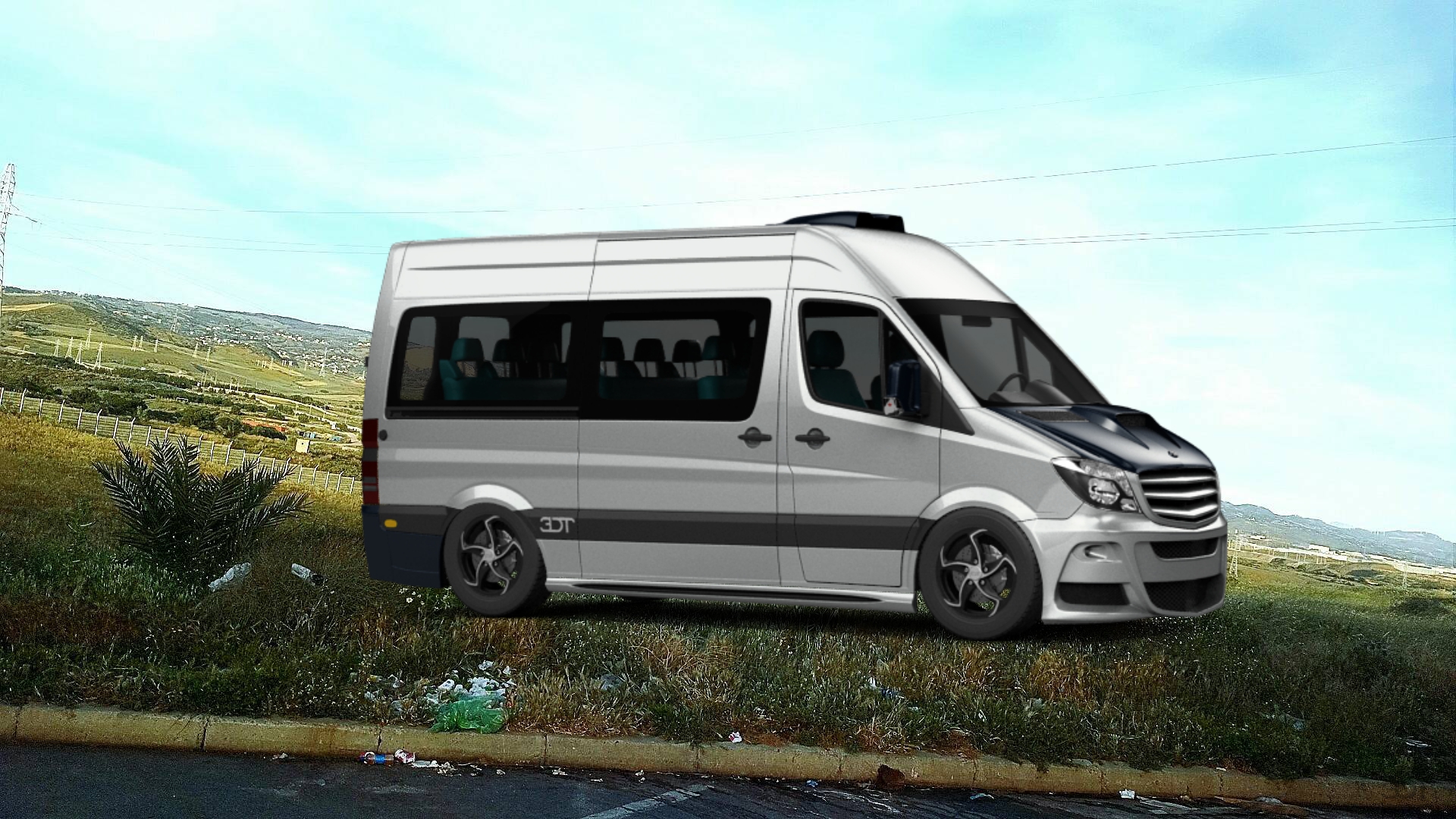 Mercedes Sprinter Passenger Van 2013 tuning