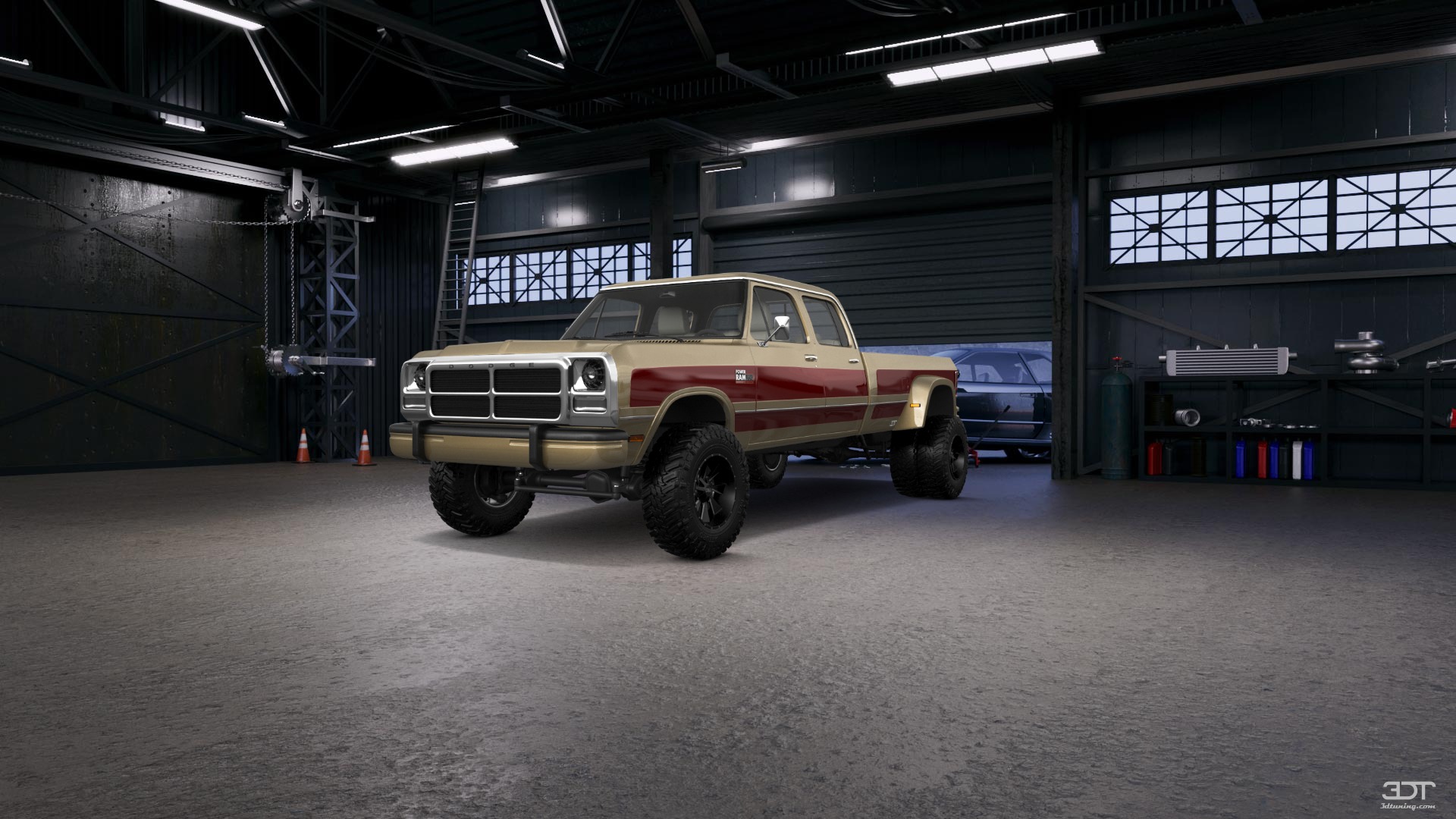 Dodge Ram 350 4 Door pickup truck 1991 tuning