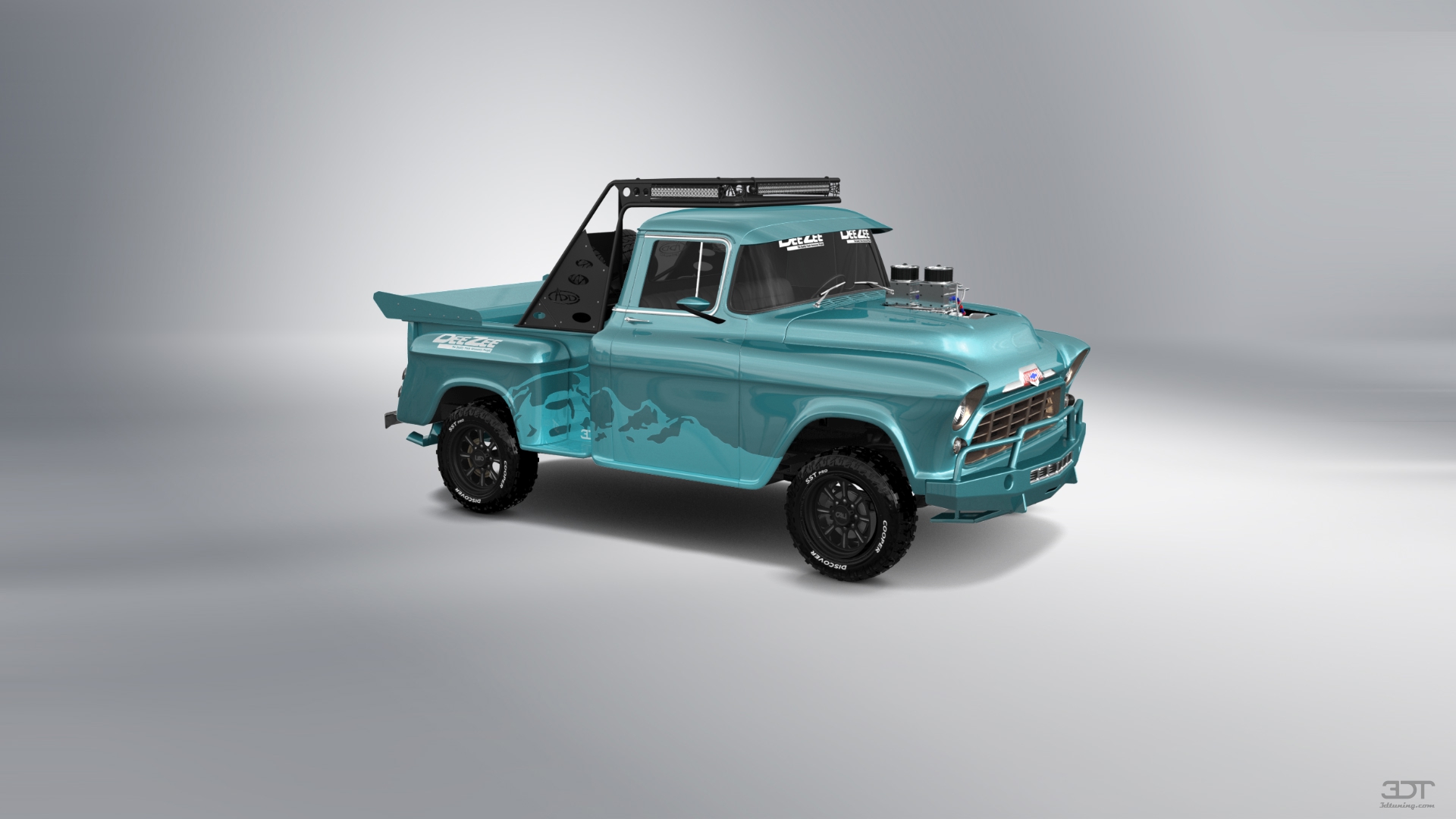 Chevrolet 3100 2 Door pickup truck 1955 tuning