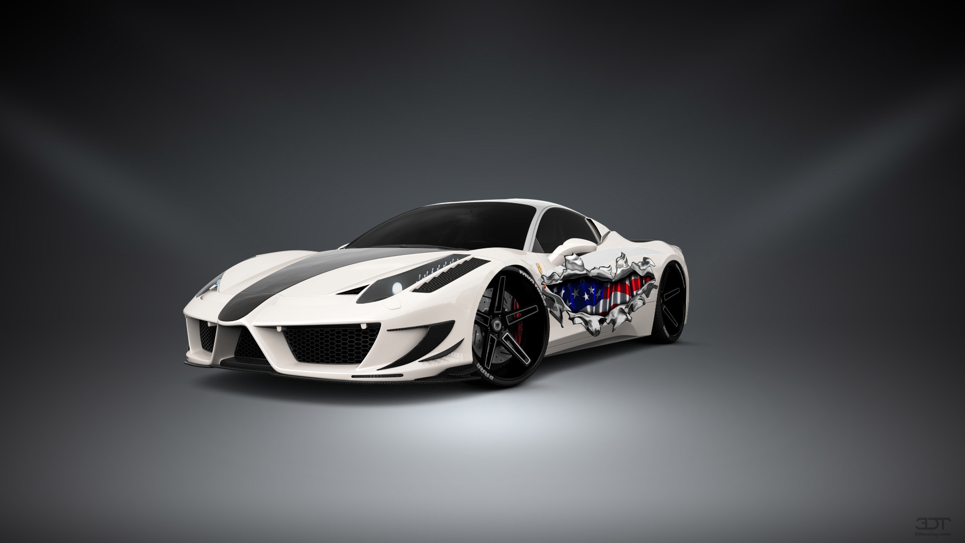Ferrari 458 Italia 2 door spider 2010 tuning