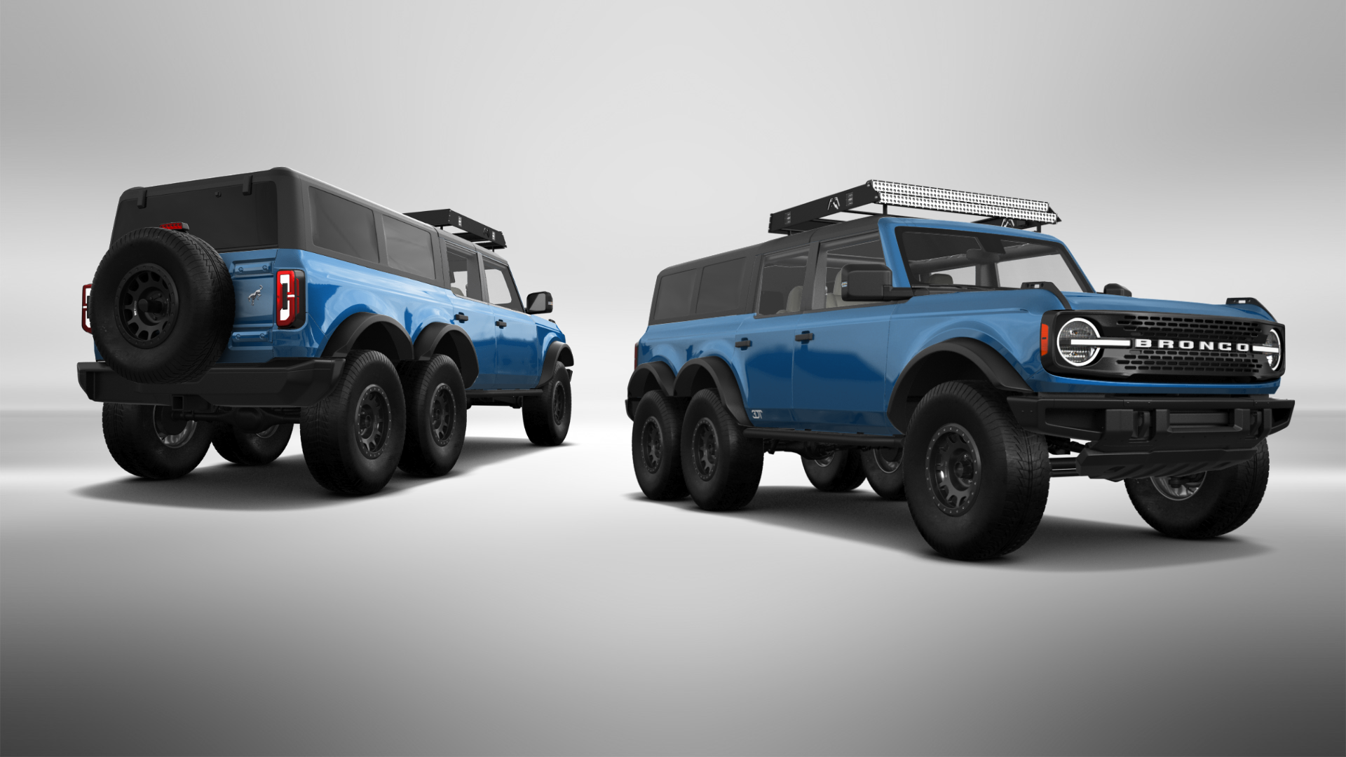 Ford Bronco 6X6 4 Door pickup truck 2021 tuning