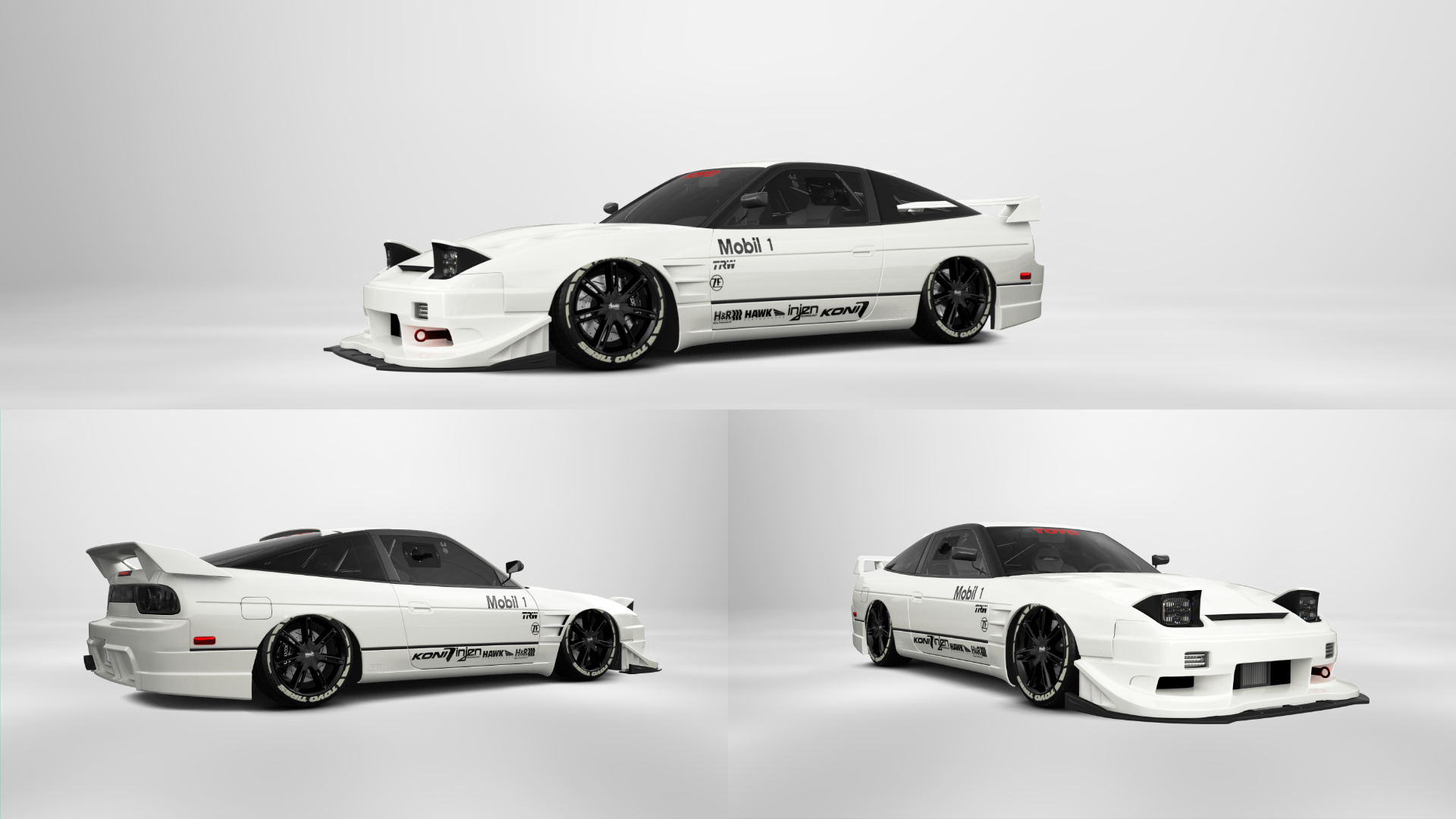 Nissan 240SX 3 Door Hatchback 1989 tuning