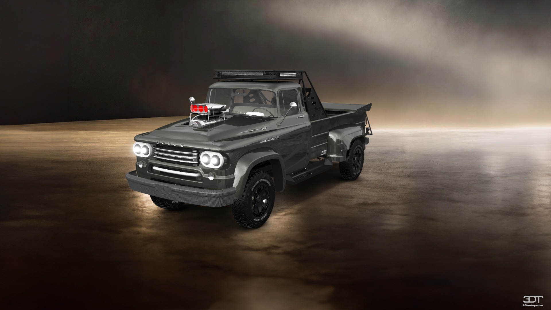 Dodge Power Wagon W300 2 Door pickup truck 1958 Images