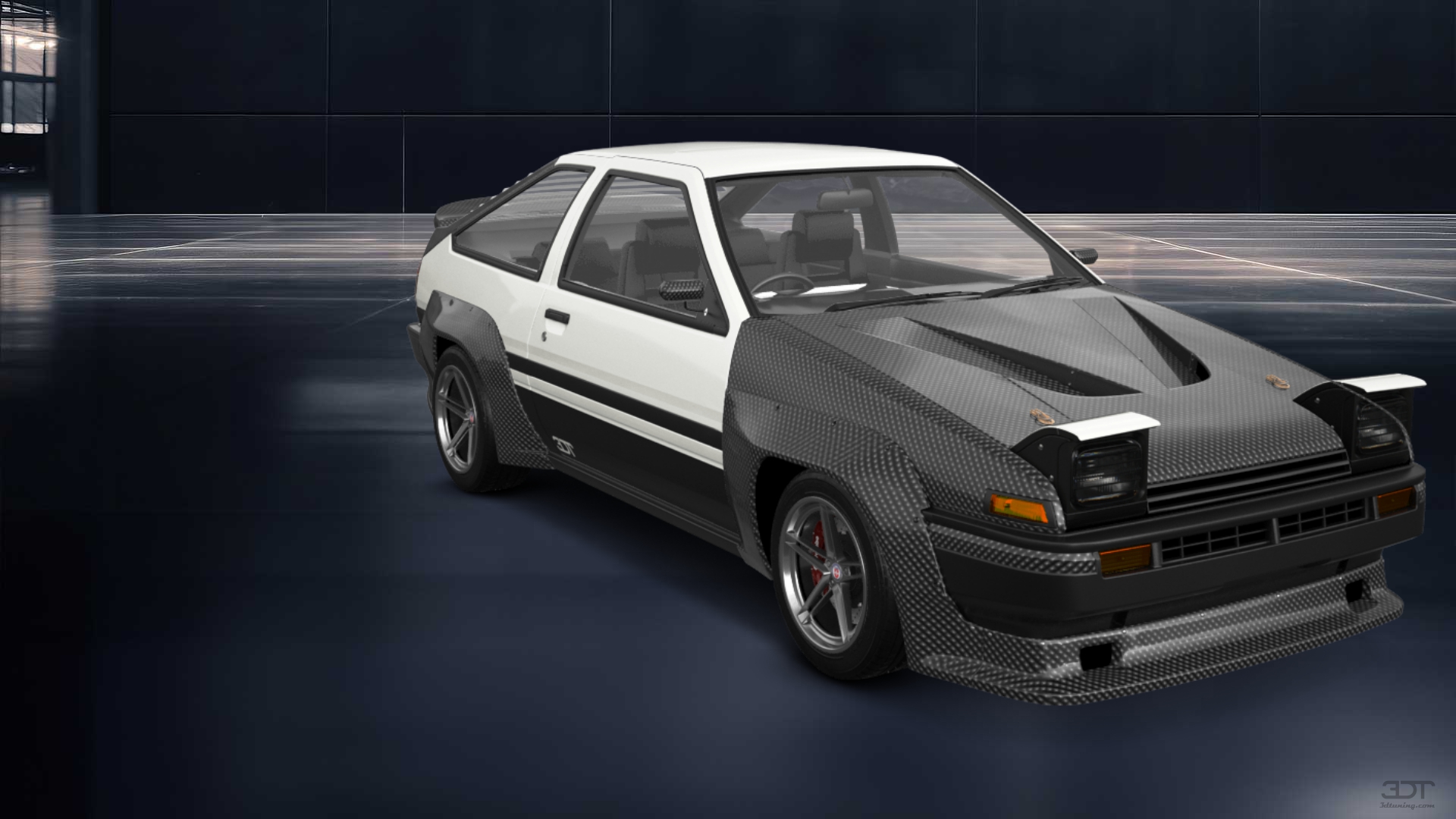 Toyota AE86 3 Door Hatchback 1985 tuning