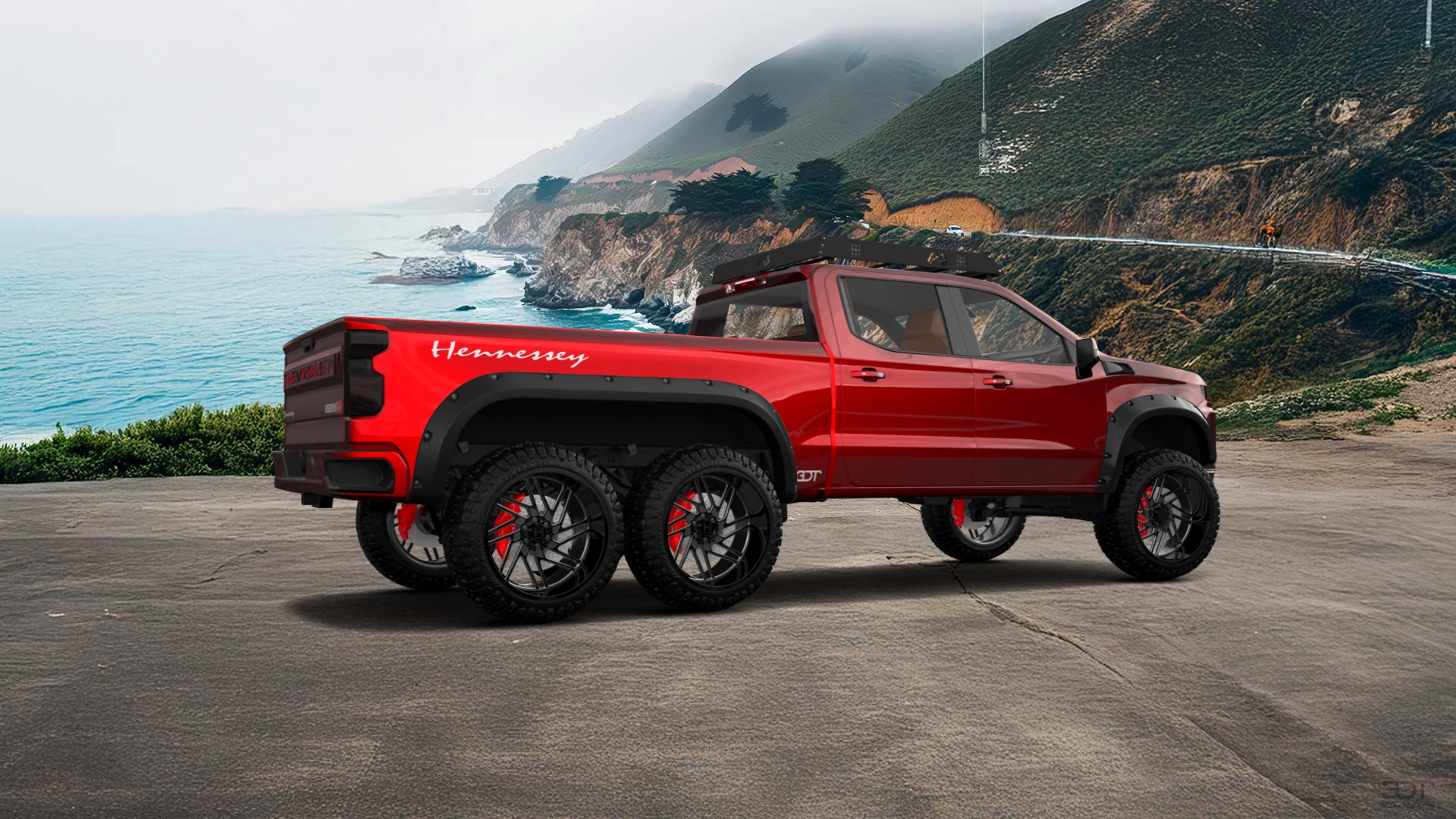 Chevrolet Silverado Hennessey Goliath 6X6 Truck 2020 Images
