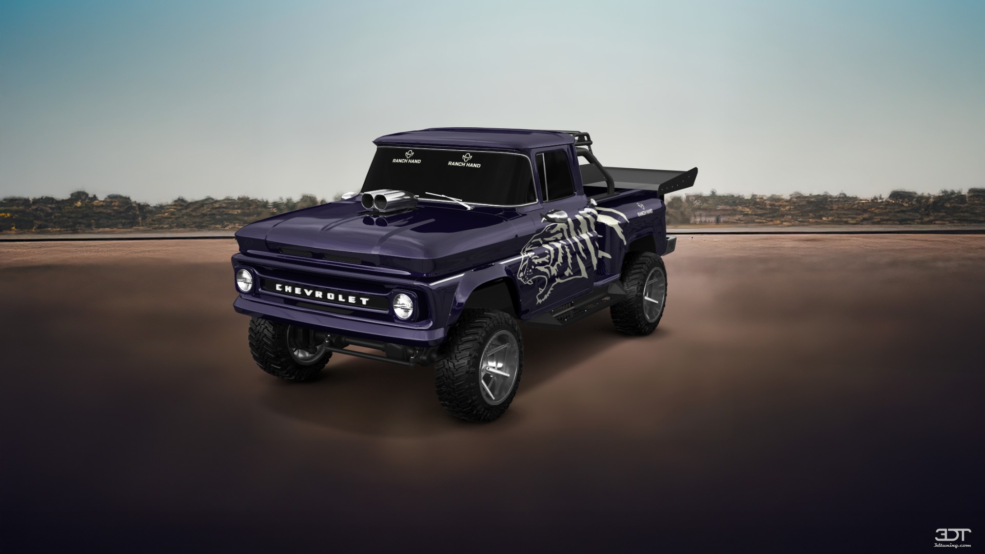 Chevrolet C-10 Stepside 2 Door pickup truck 1963 tuning