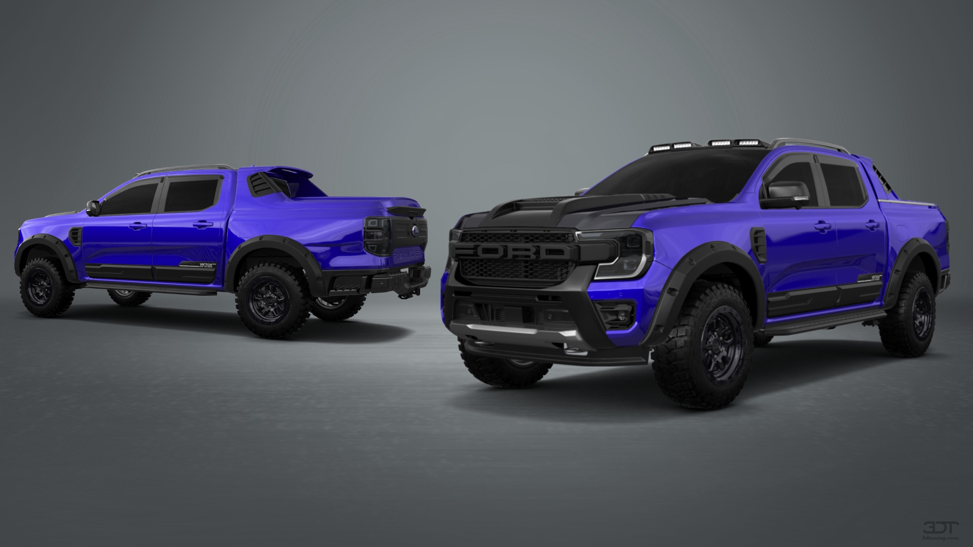 Ford Ranger 4 Door pickup truck 2022 tuning