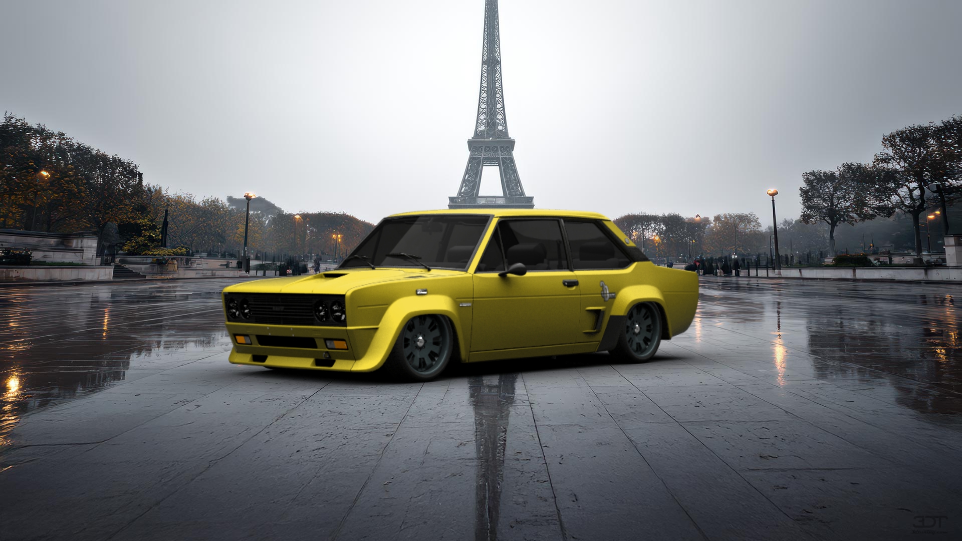 Fiat 131 Abarth Coupe 1976 tuning