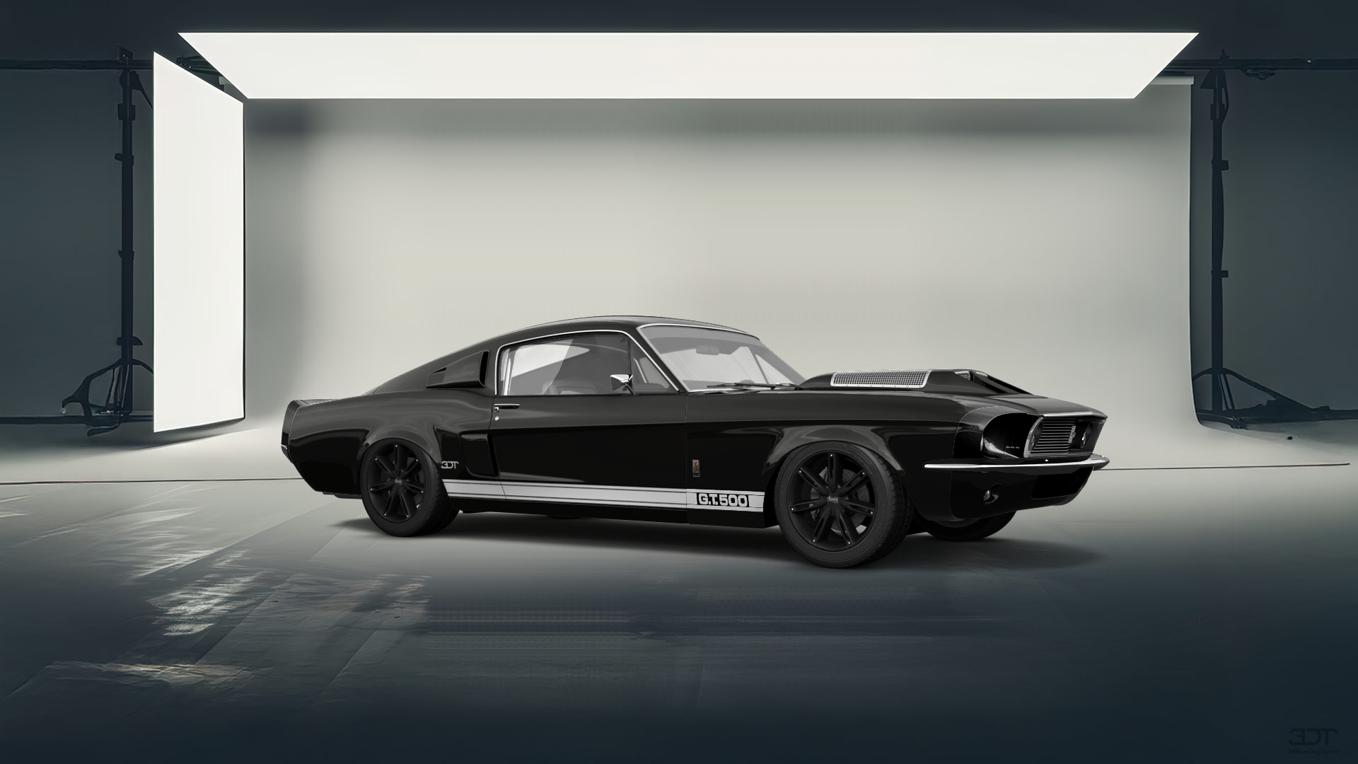Mustang GT500 2 Door Coupe 1968 tuning