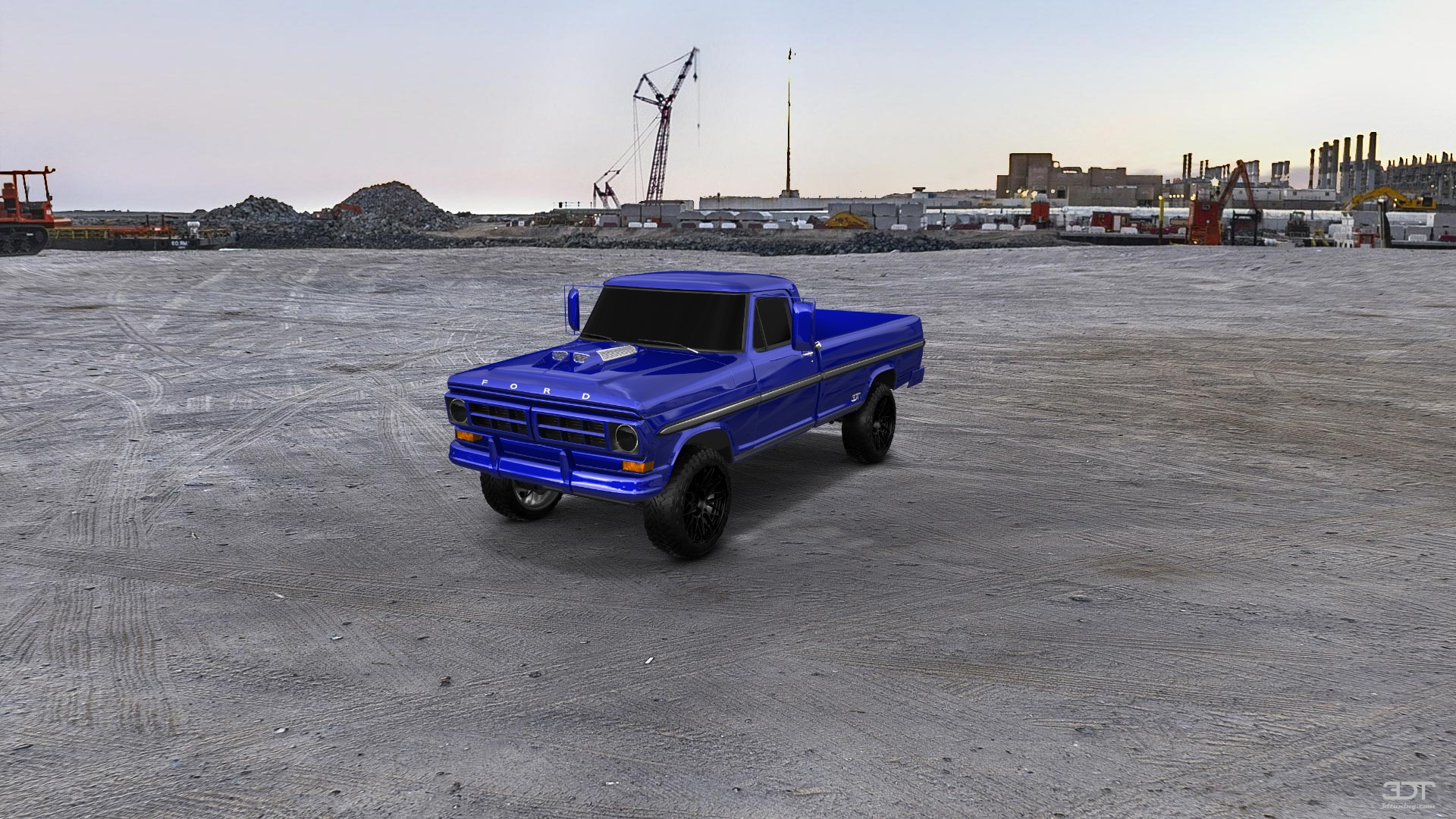 Ford F-250 2 Door pickup truck 1971 tuning