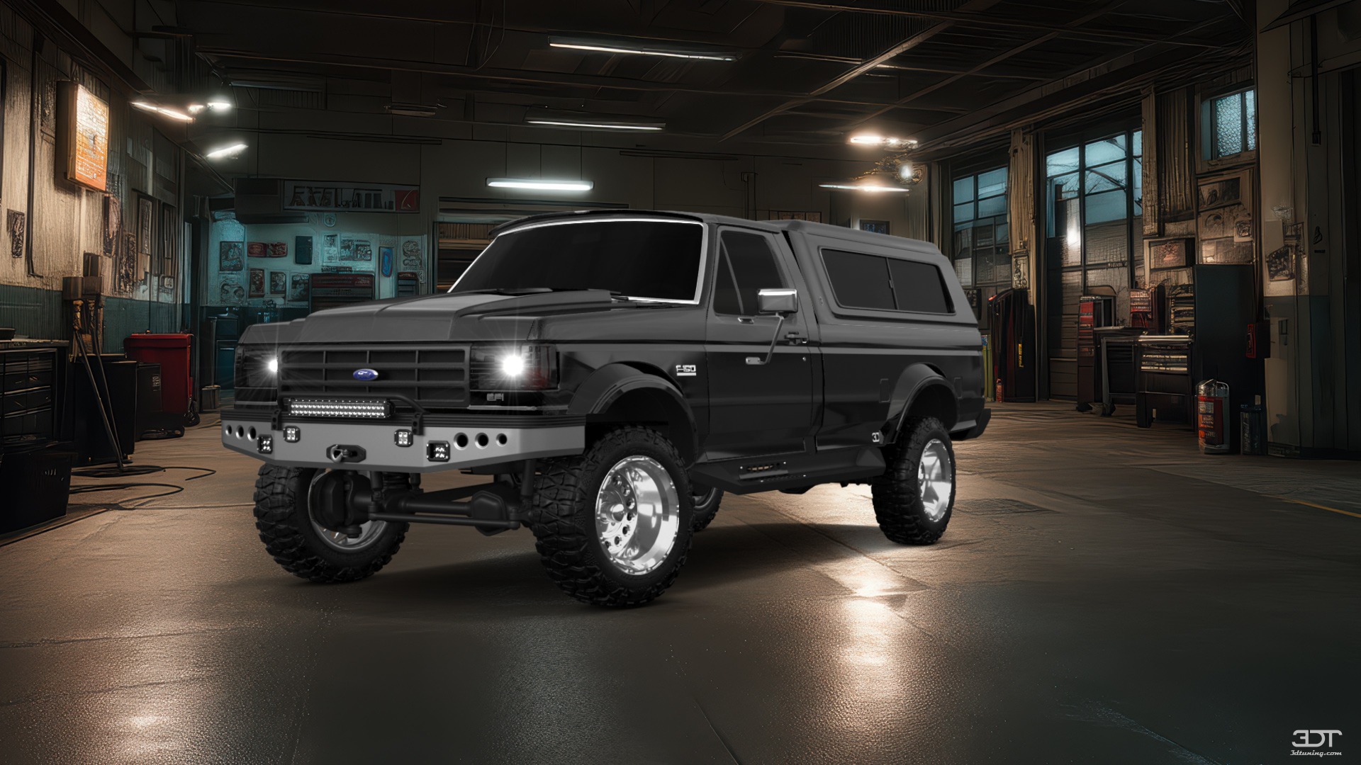 Ford F-150 2 Door pickup truck 1987 tuning