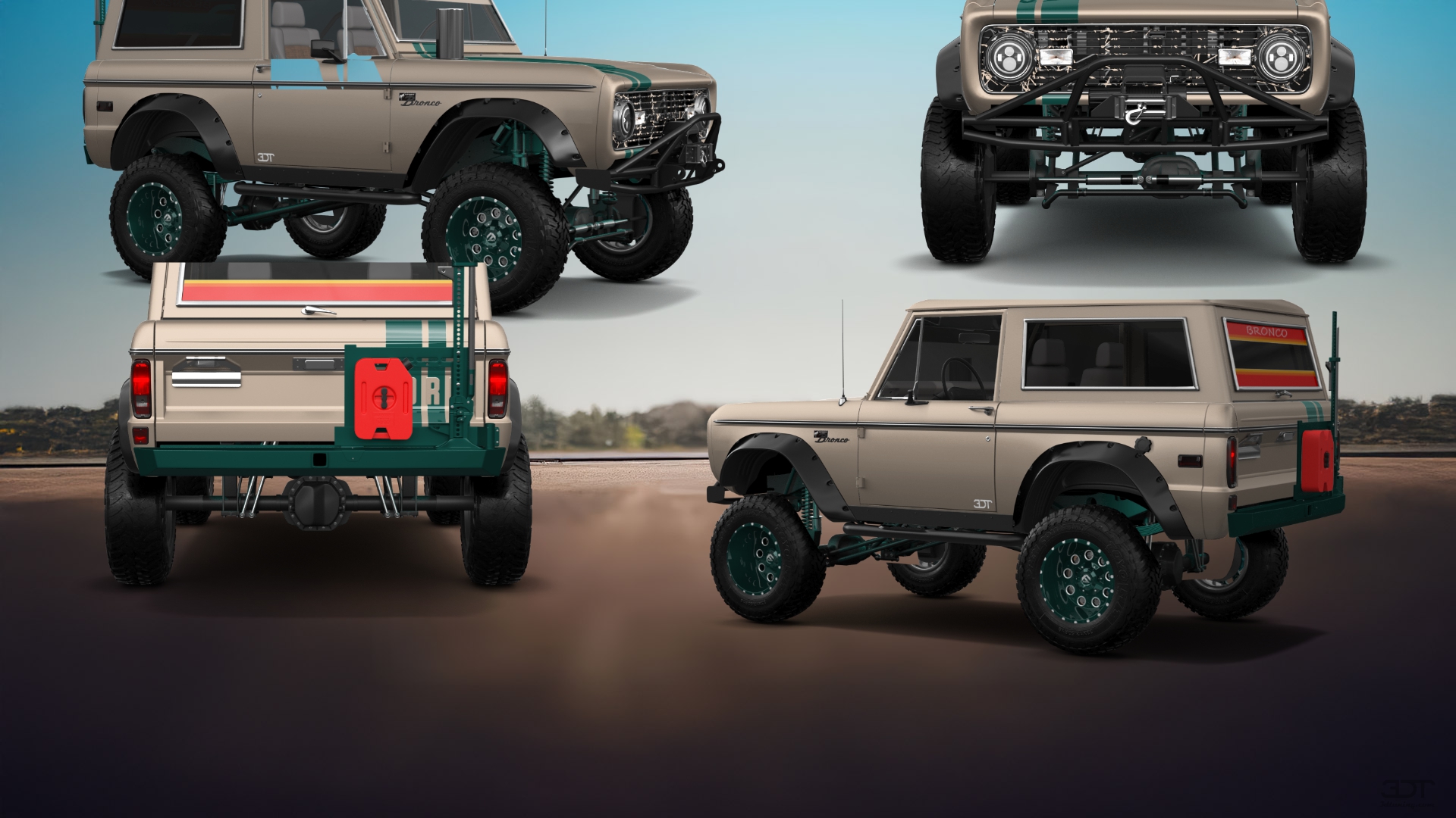 Ford Bronco 3 Door SUV 1965 tuning