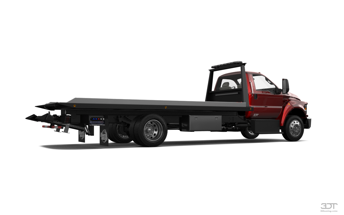 Tuning Ford F-650 Tow Truck Pickup 2016