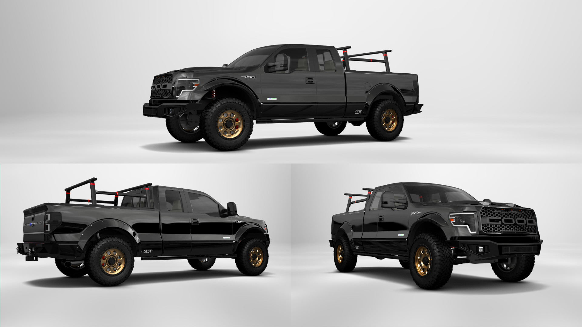 Ford F-150 SuperCab 4 Door pickup truck 2009 tuning