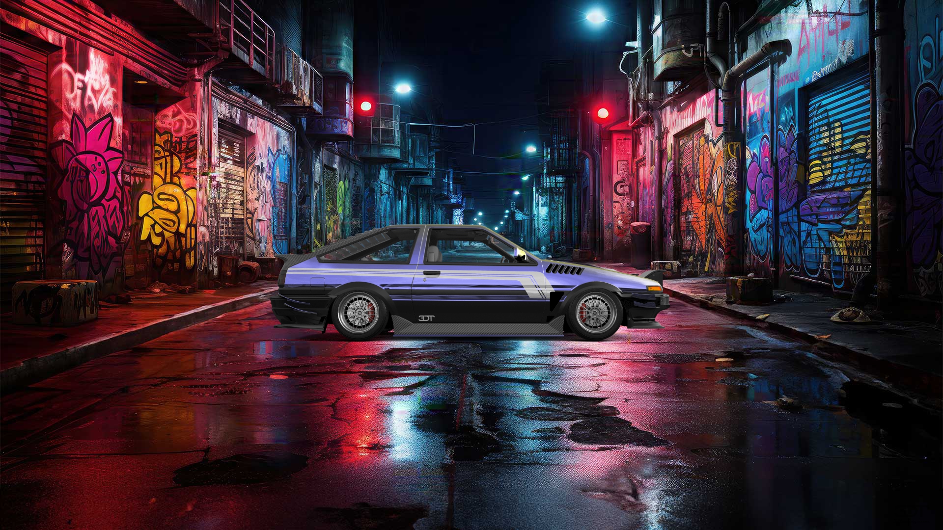 Toyota AE86 3 Door Hatchback 1985 Images