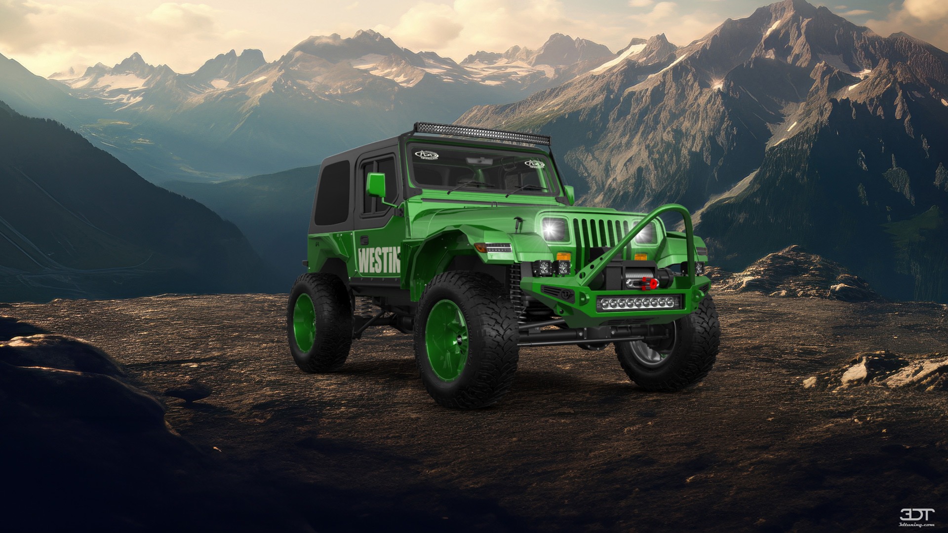 Jeep Wrangler YJ 2 Door SUV 1990