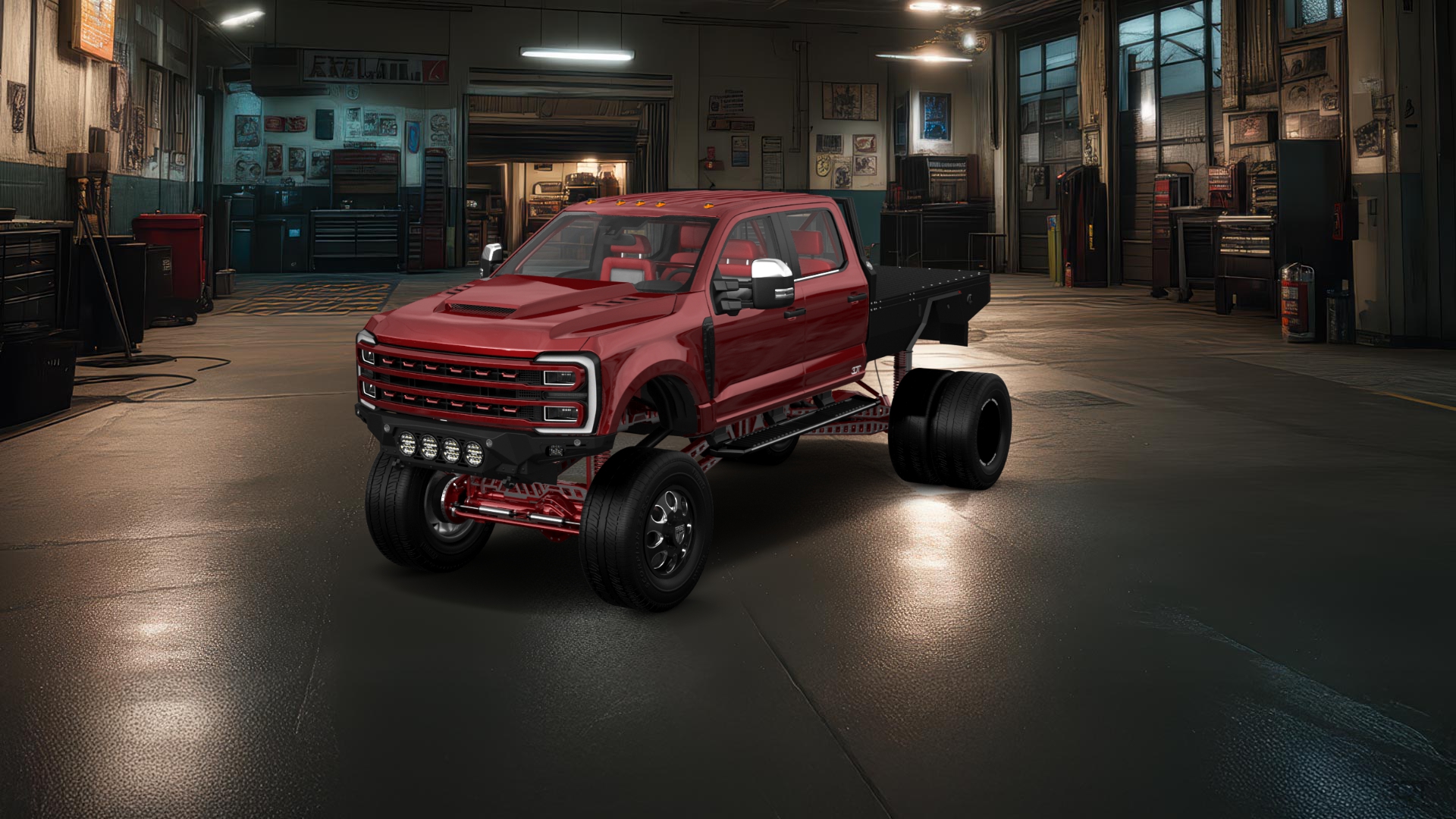 Ford F-350 DRW Crew Cab 4 Door pickup truck 2023 tuning