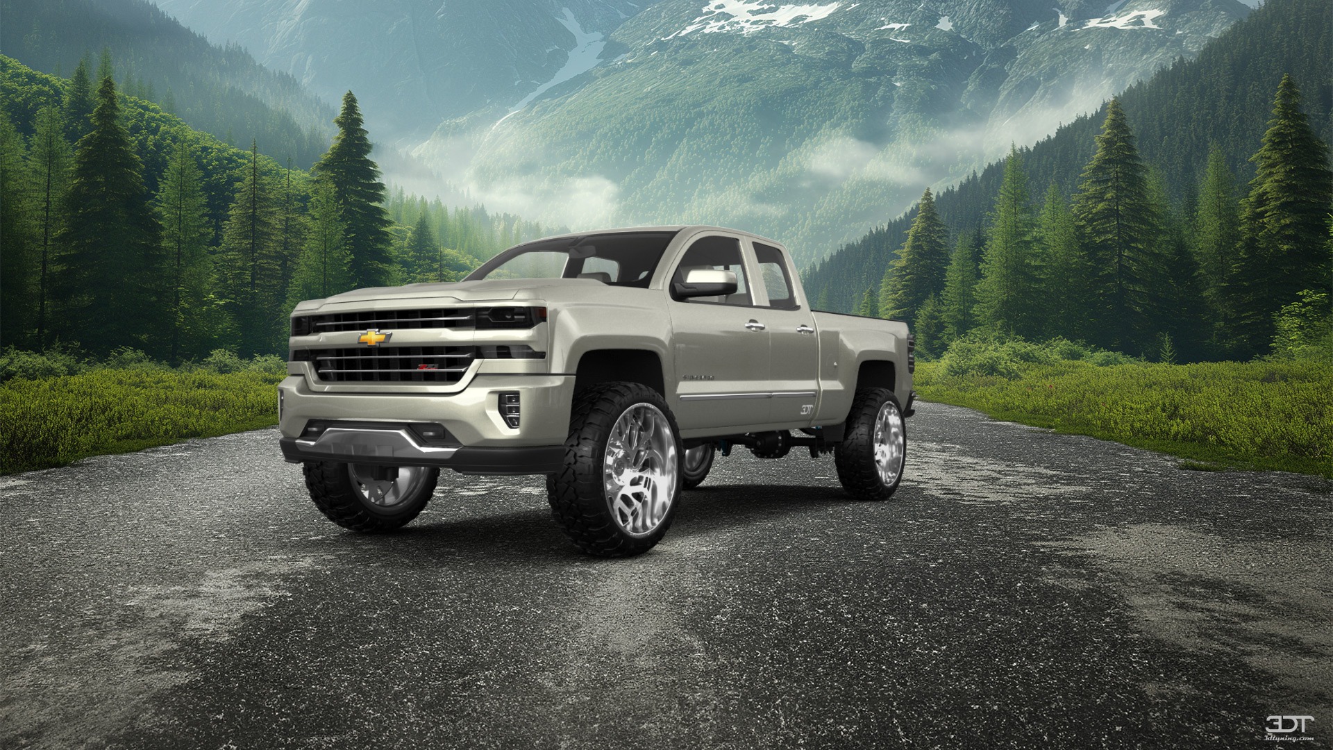 Chevrolet Silverado 1500 6.5 ft box 4 Door pickup truck 2016