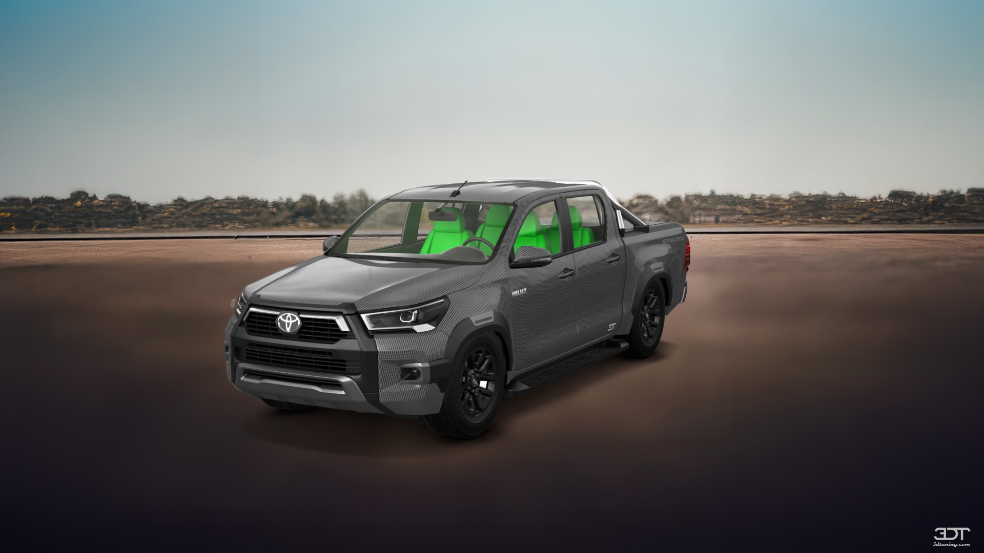 Toyota Hilux Double Cab 4 Door pickup truck 2015 tuning