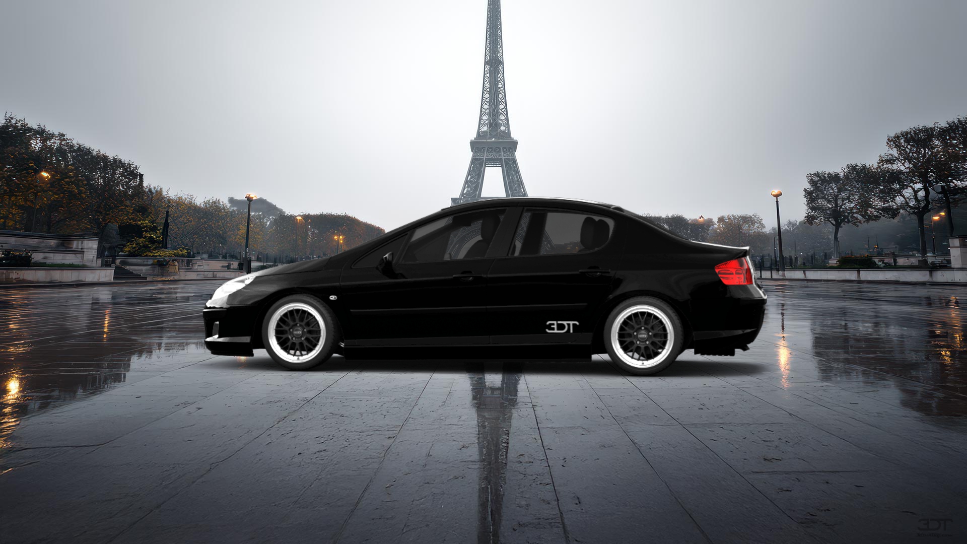 Peugeot 407 4 Door Saloon 2004 Images