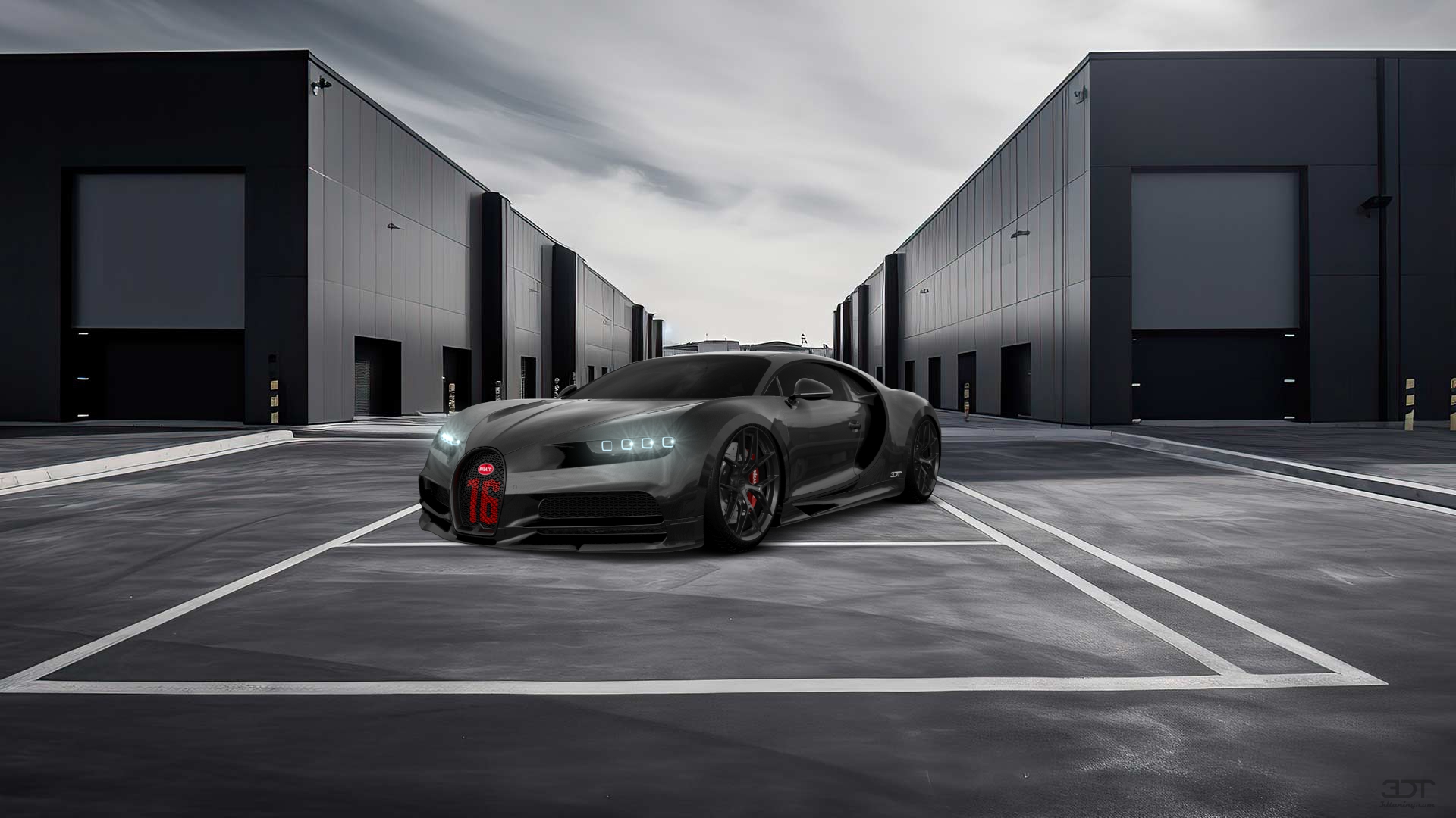 Bugatti Chiron 2 Door Coupe 2016