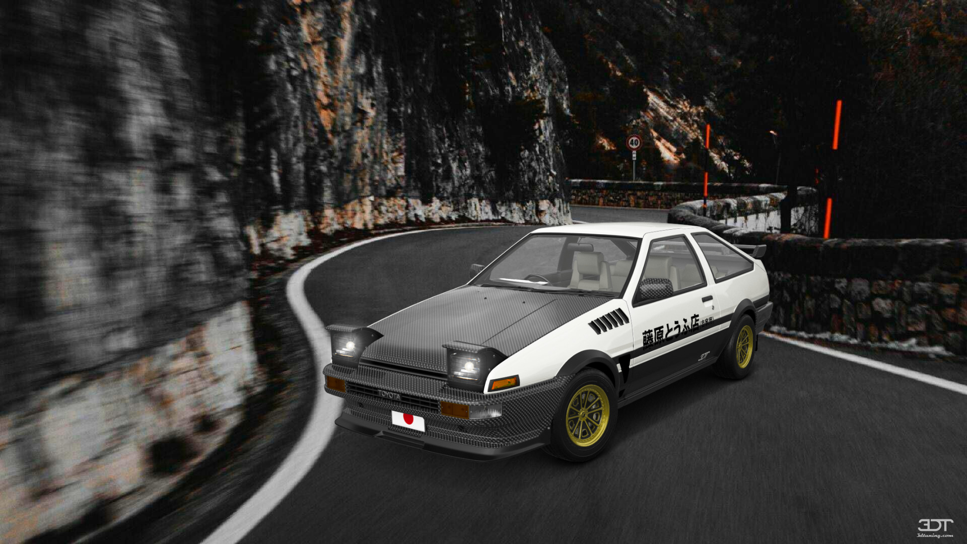 Toyota AE86 3 Door Hatchback 1985 Images